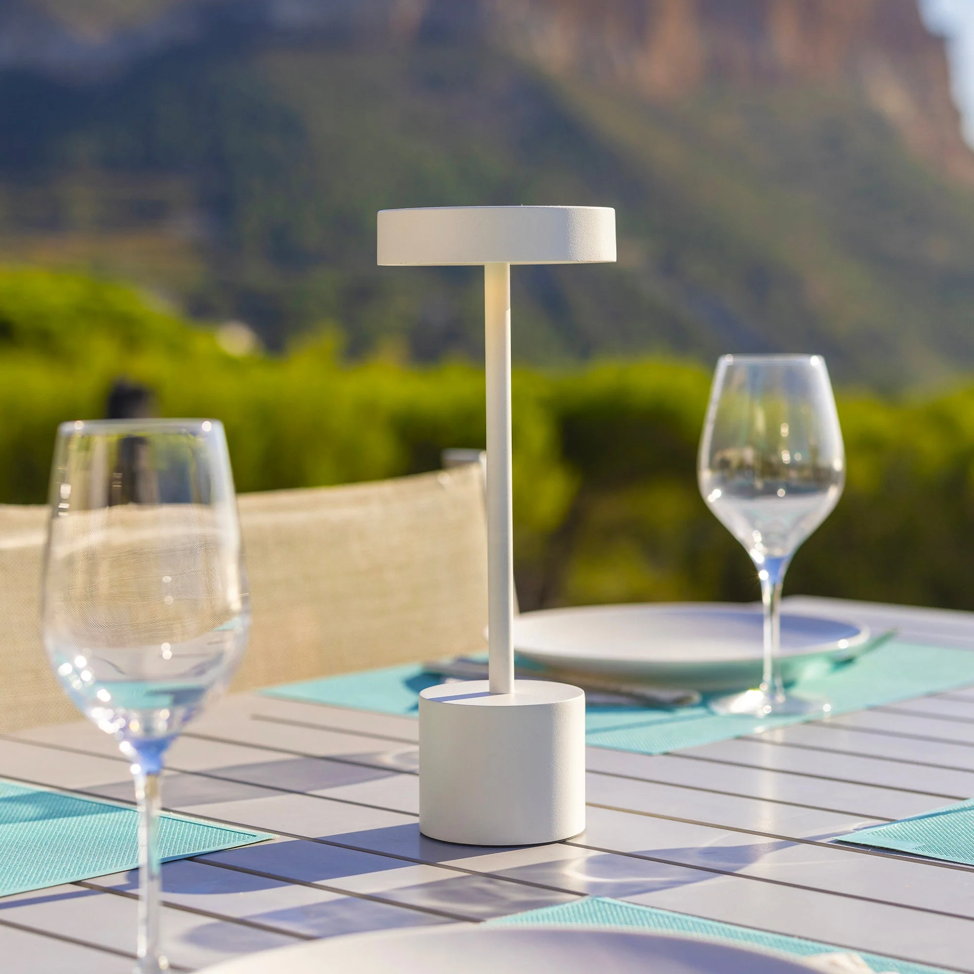 Lampe De Table Sans Fil - Roby White - Image 2