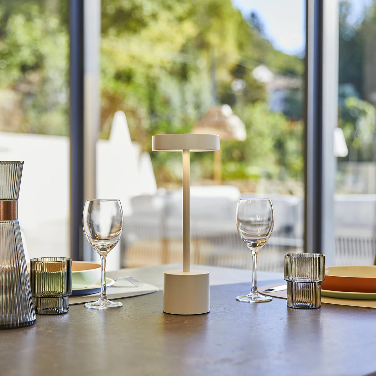 Lampe De Table Sans Fil - Roby White - Image 4