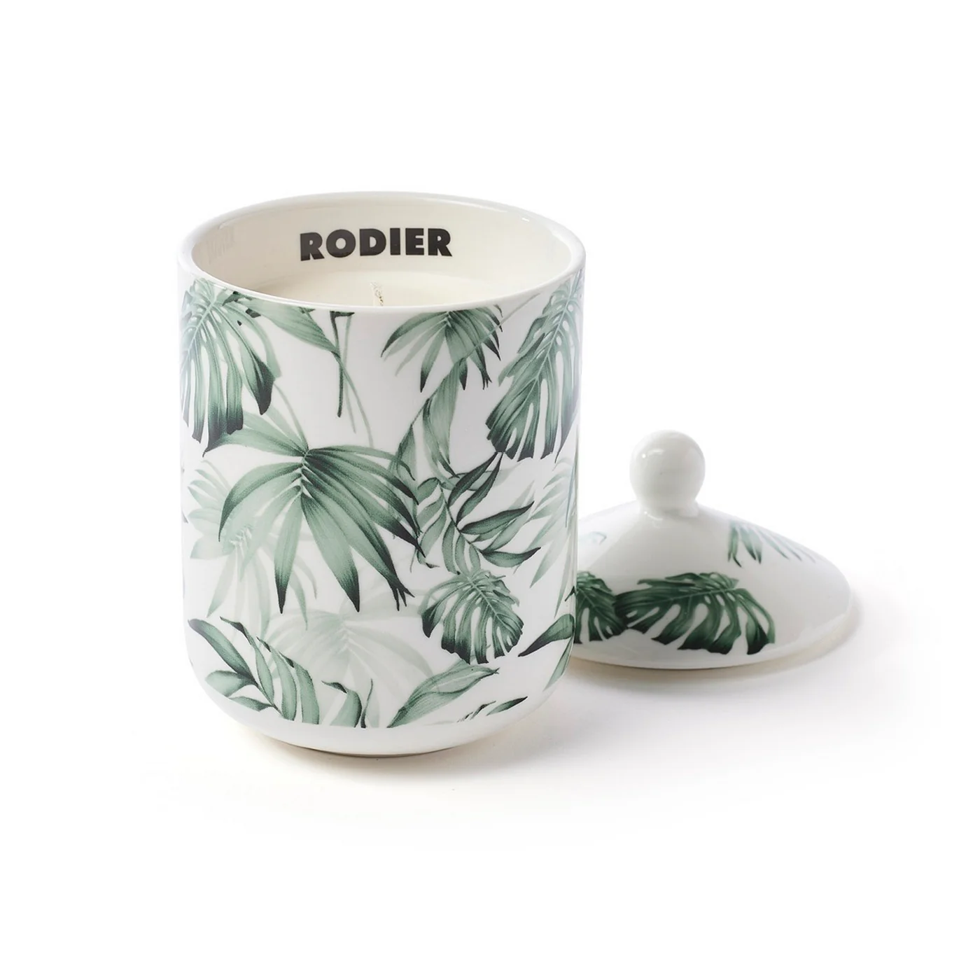 Bougie Parfumée En Pot De Porcelaine - Jasmin & Ylang - Jungle - Image 2