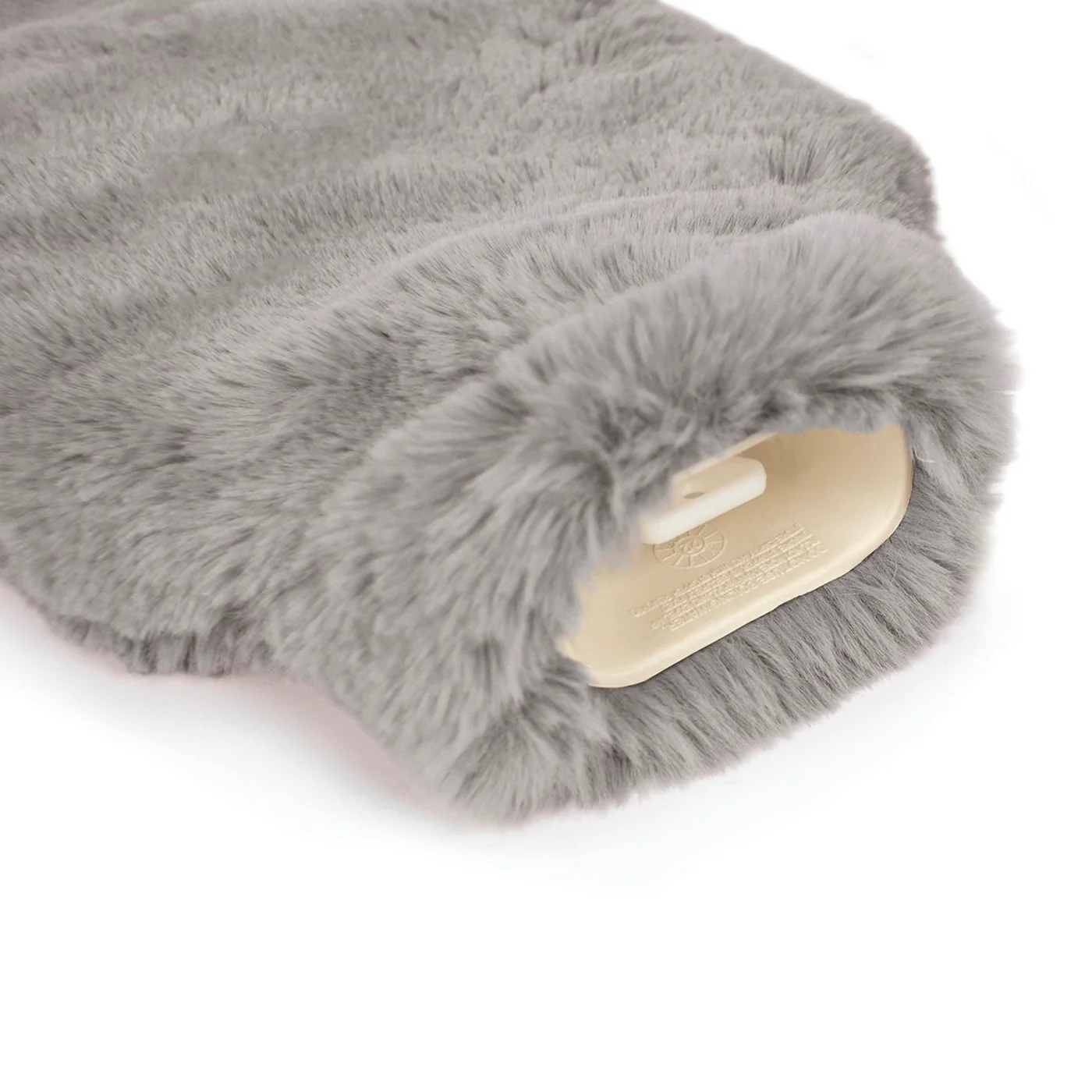 Bouillotte Avec Housse - Gris - Uni - Image 2