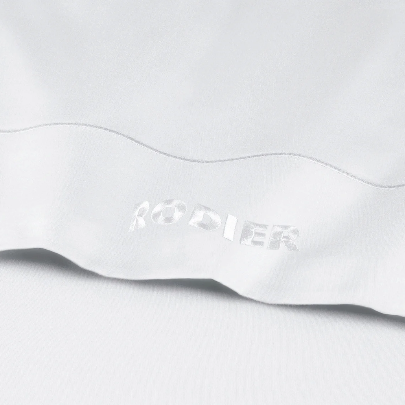 Drap Plat Satin De Coton - Blanc 01 - Uni 1 Baratta - Image 4
