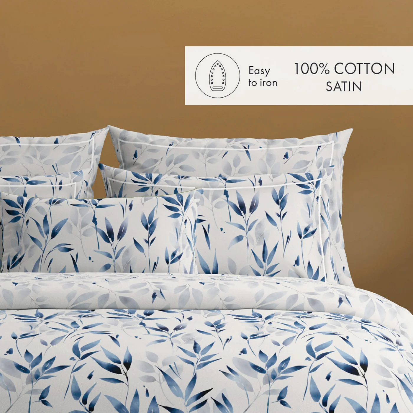Drap Plat Satin De Coton - Blanc - Murmure - Image 4
