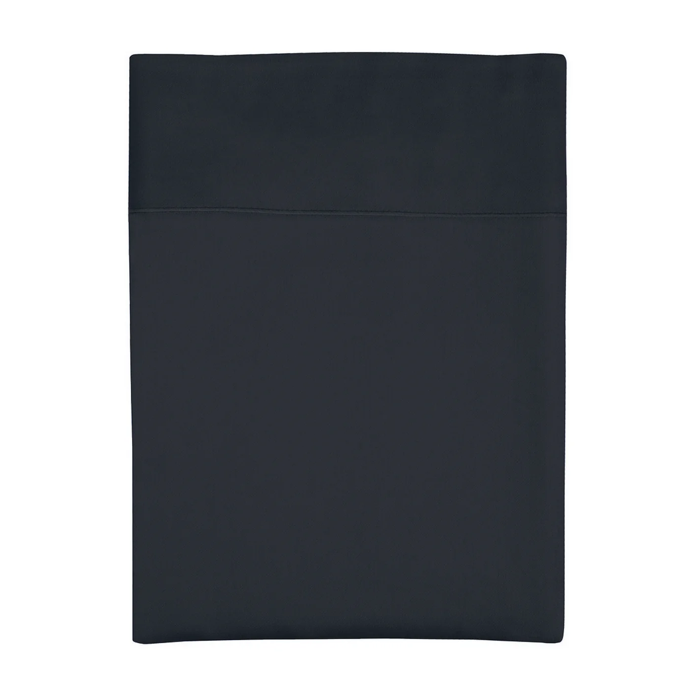 Drap Plat Satin De Coton - Bleu 11 - Uni 1 Baratta - Image 5