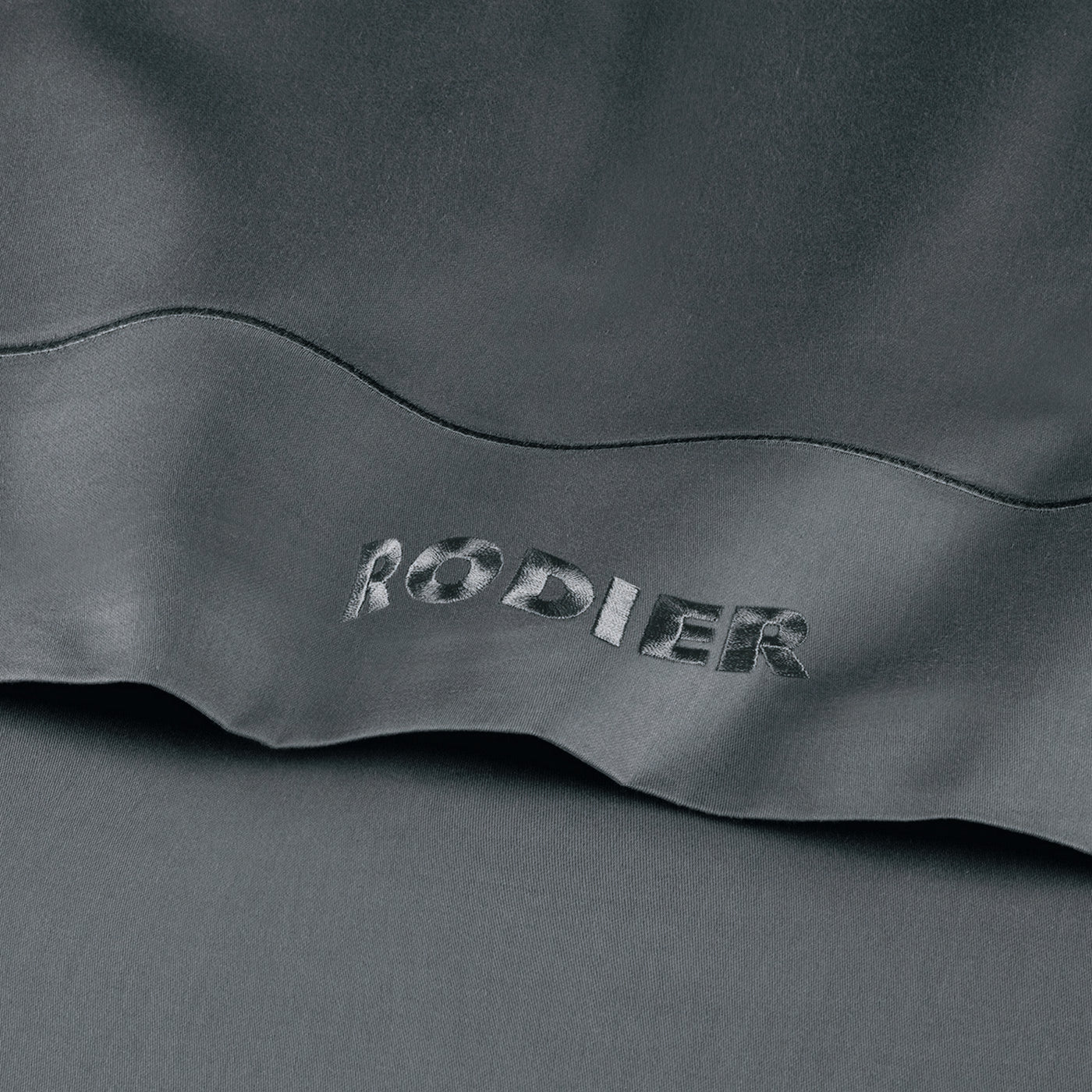 Drap Plat Satin De Coton - Gris 02 - Uni 1 Baratta - Image 4