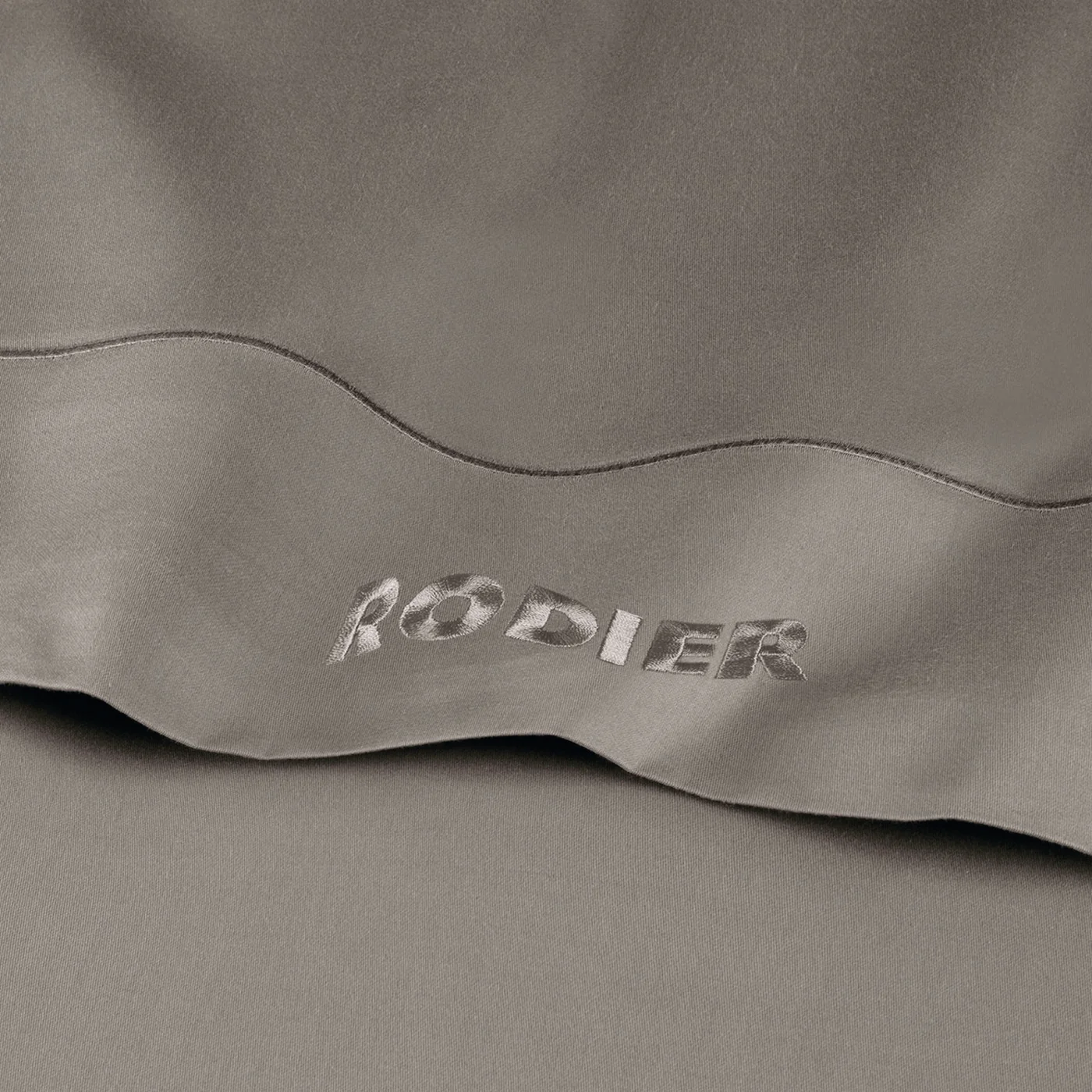 Drap Plat Satin De Coton - Taupe 01 - Uni 1 Baratta - Image 4