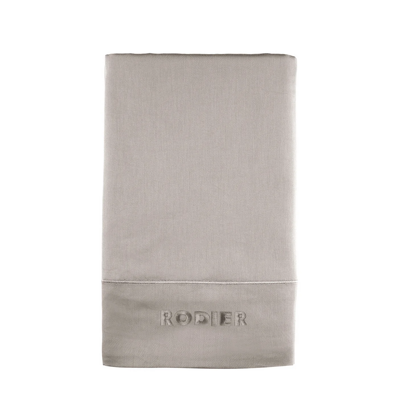 Drap Plat Satin De Coton - Taupe 01 - Uni 1 Baratta - Image 5
