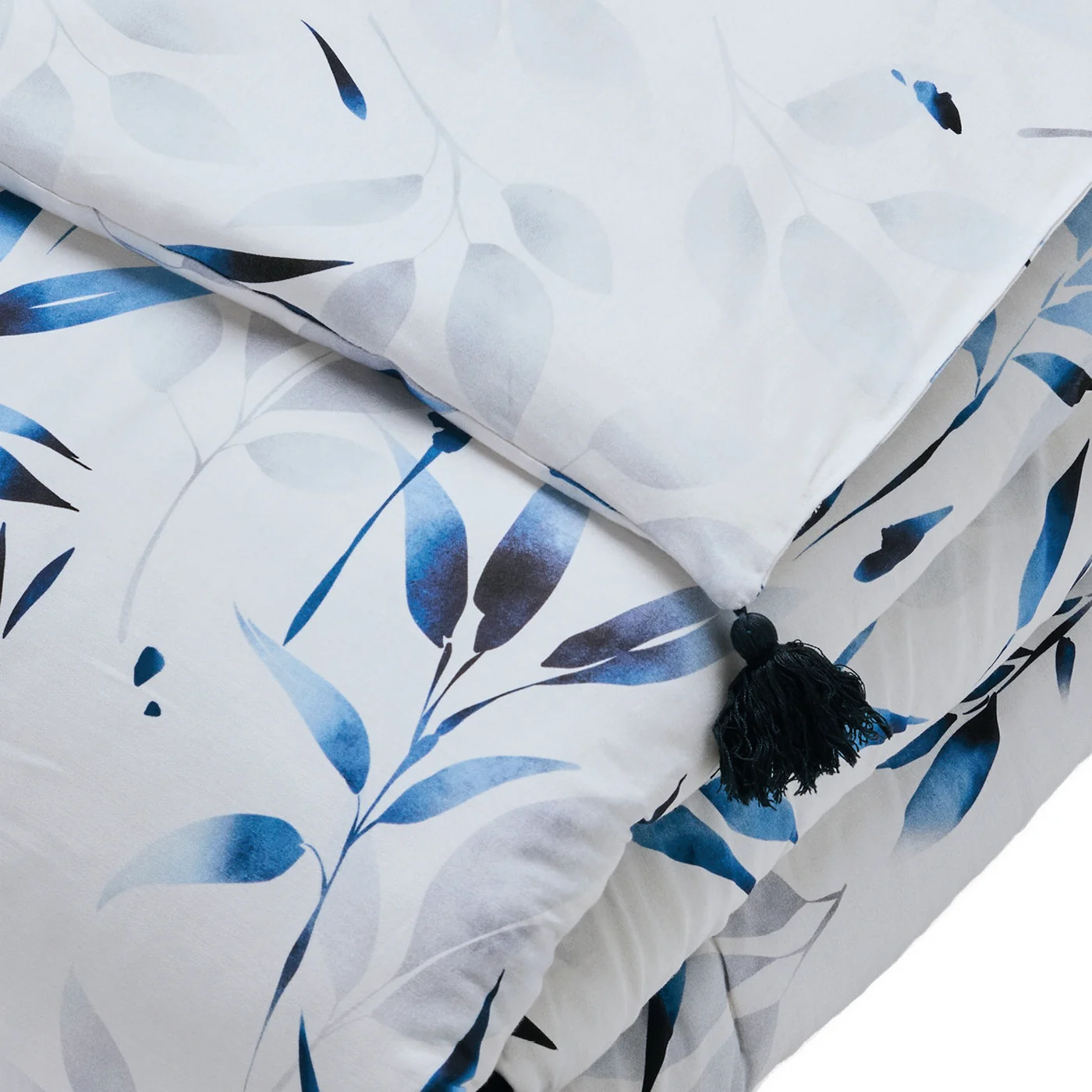Édredon Avec Glands - Blanc - Eclat Bleu - Image 4