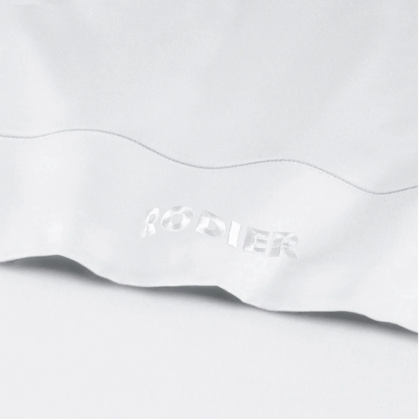 Ensemble De Draps Satin De Coton - Blanc 01 - Uni 1 Baratta - Image 5