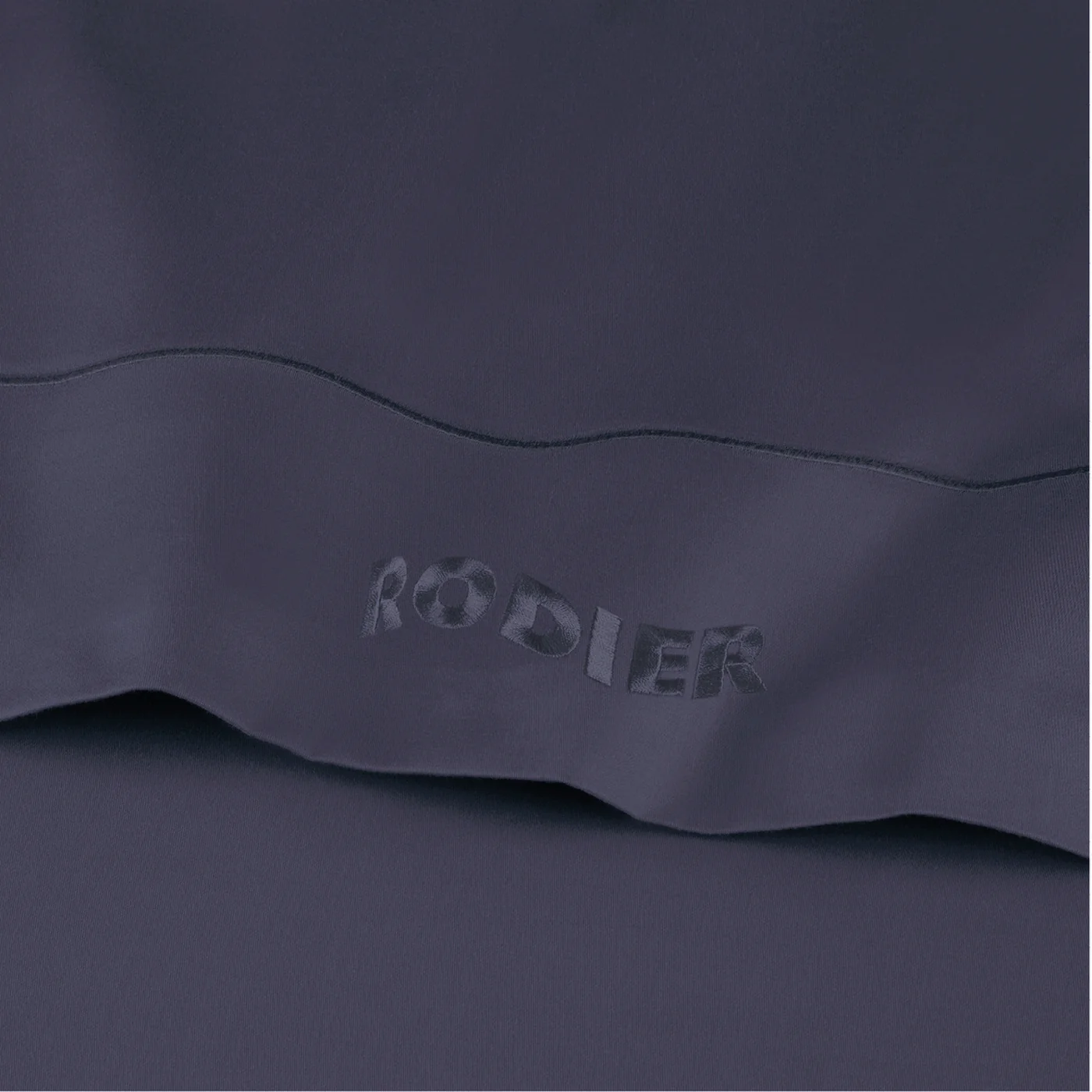 Ensemble De Draps Satin De Coton - Bleu 06 - Uni 1 Baratta - Image 5