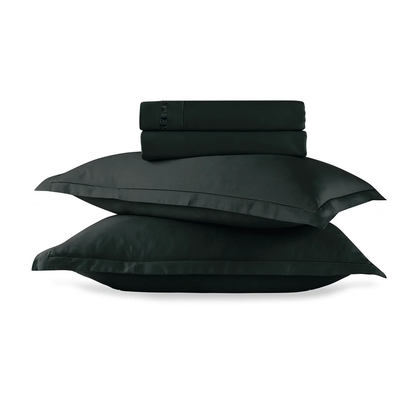 Ensemble De Draps Satin De Coton - Gris 03 - Uni 1 Baratta - Image 6