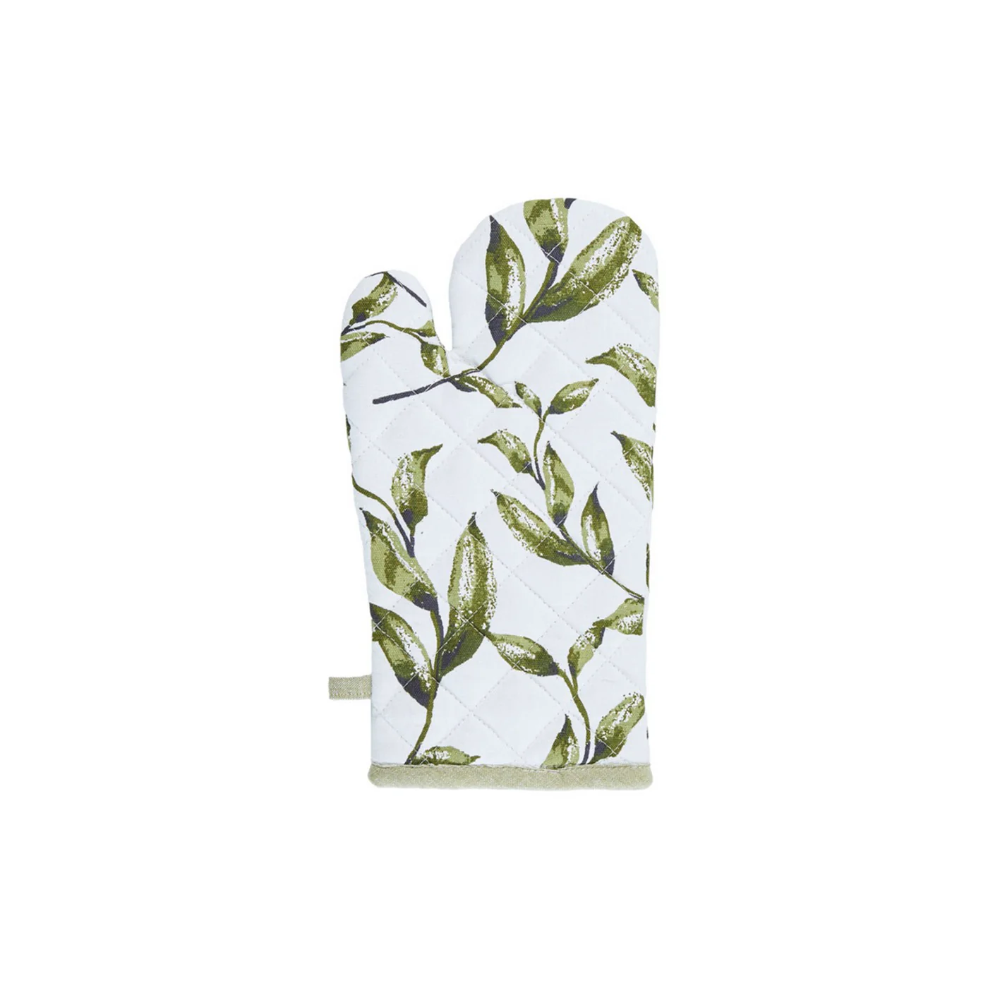 Ensemble Tablier, Gant De Cuisine Et Manique - Coton - Blanc - Image 3