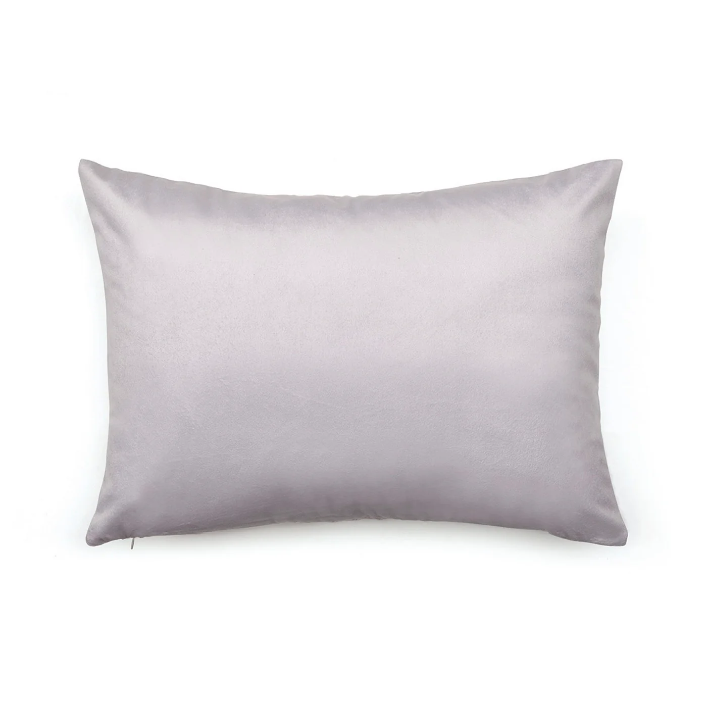 Housse De Coussin Fleur Ciselé - Taupe - Uni - Image 4