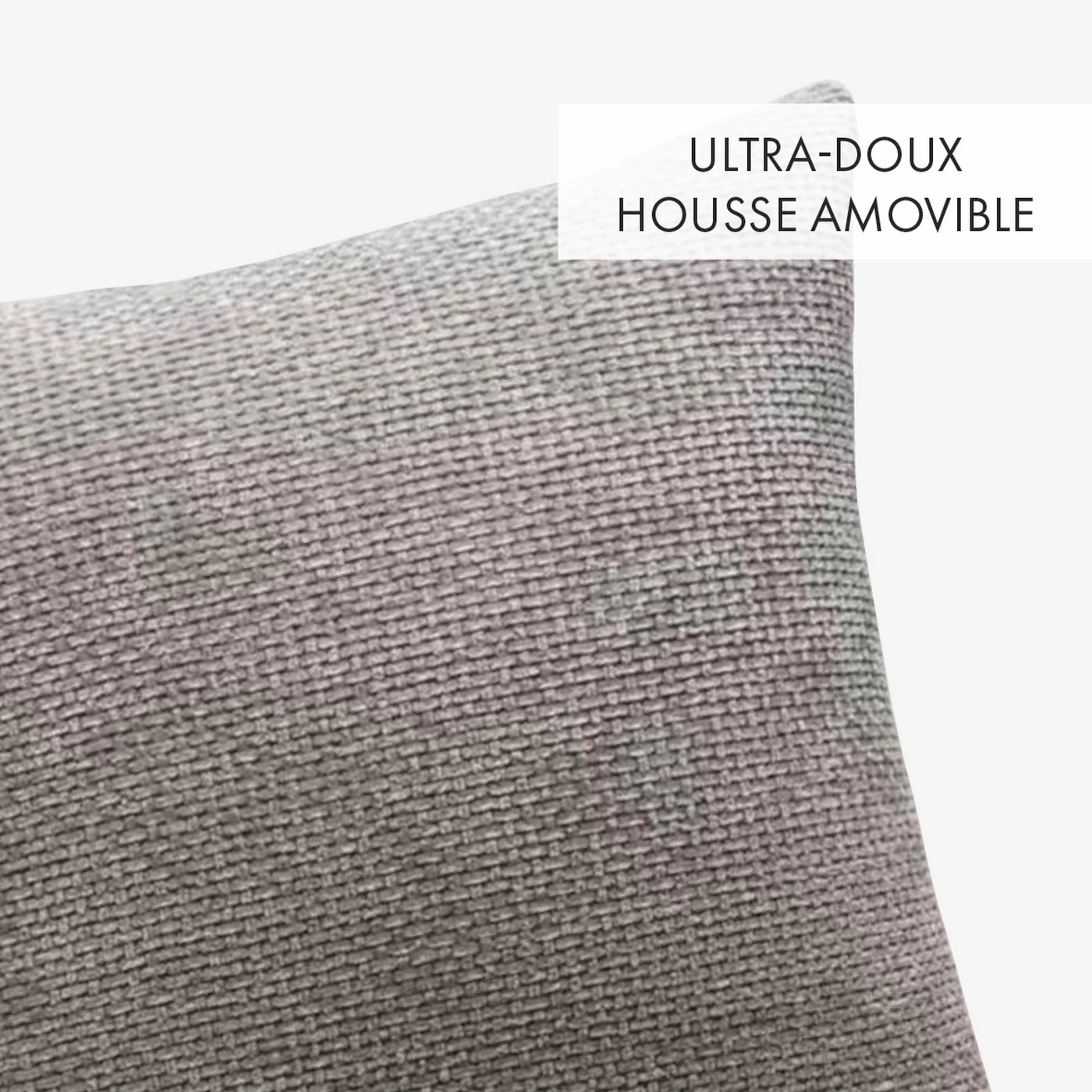 Housse De Coussin - Gris Clair - Alenia - Image 2