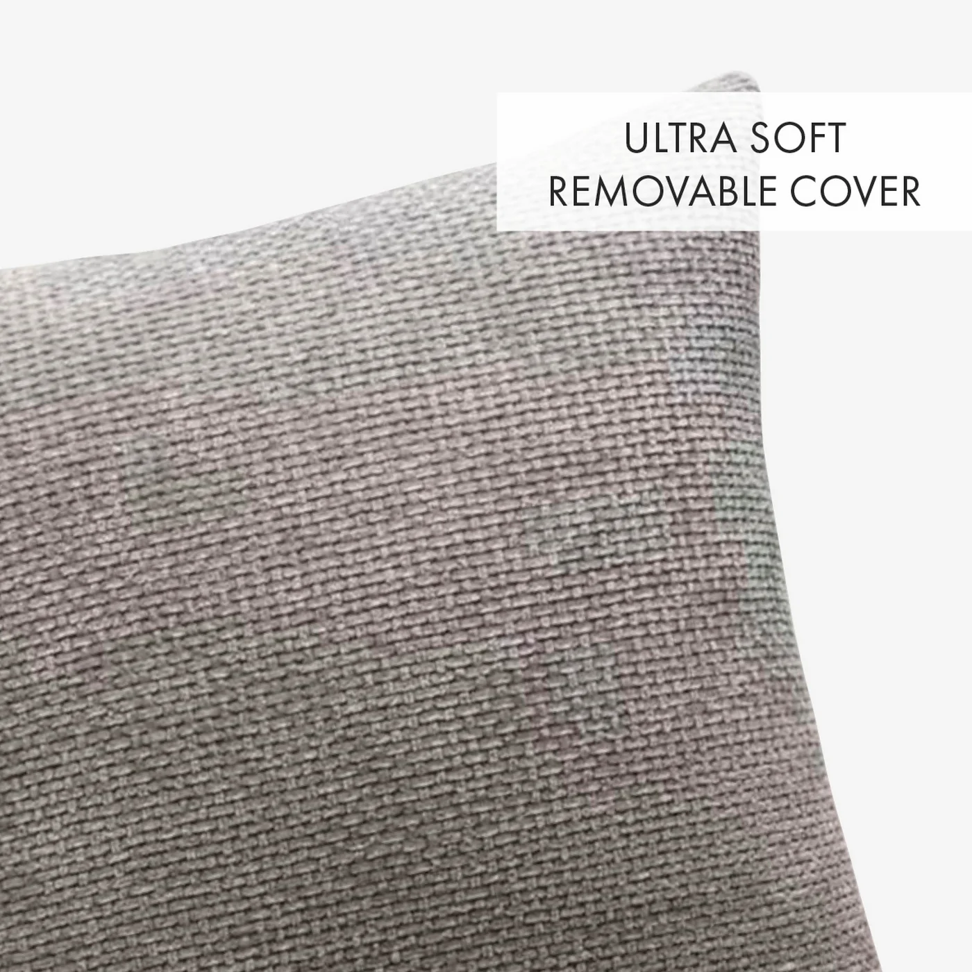 Housse De Coussin - Gris Clair - Alenia - Image 3