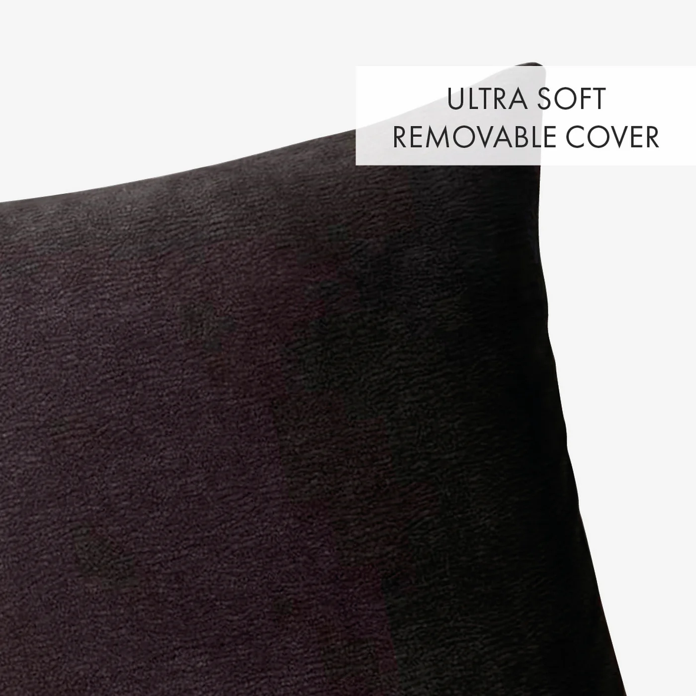 Housse De Coussin - Gris Foncé - Malory - Image 3