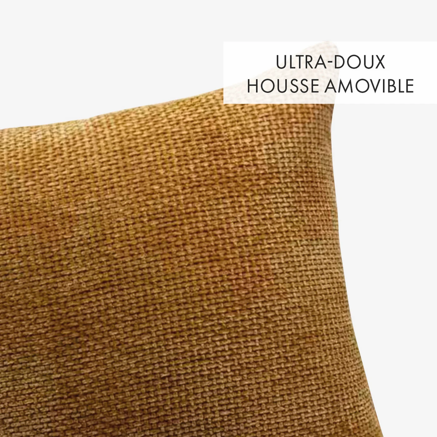 Housse De Coussin - Jaune Moutarde - Alenia - Image 2