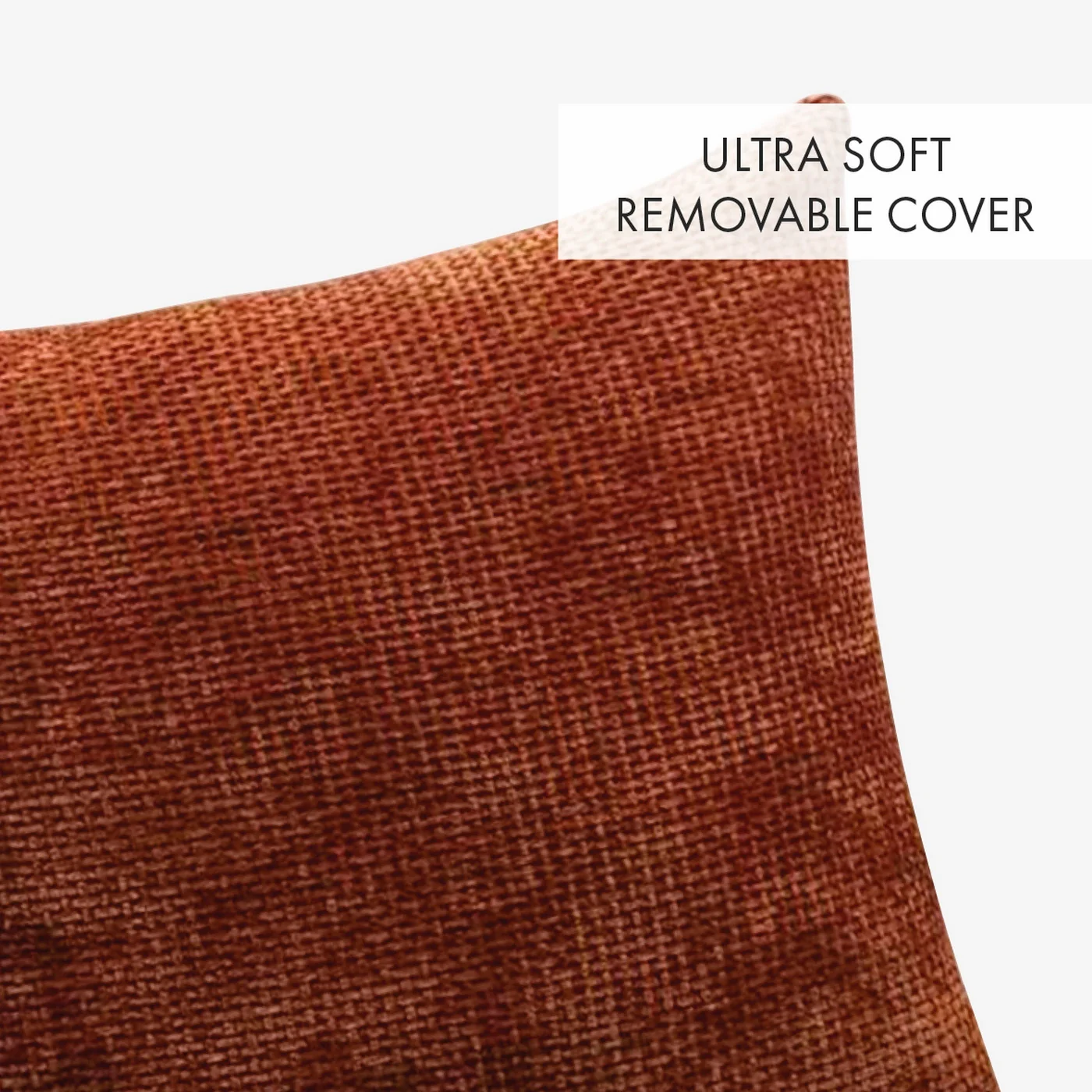 Housse De Coussin - Rouge Séquoia - Alenia - Image 3