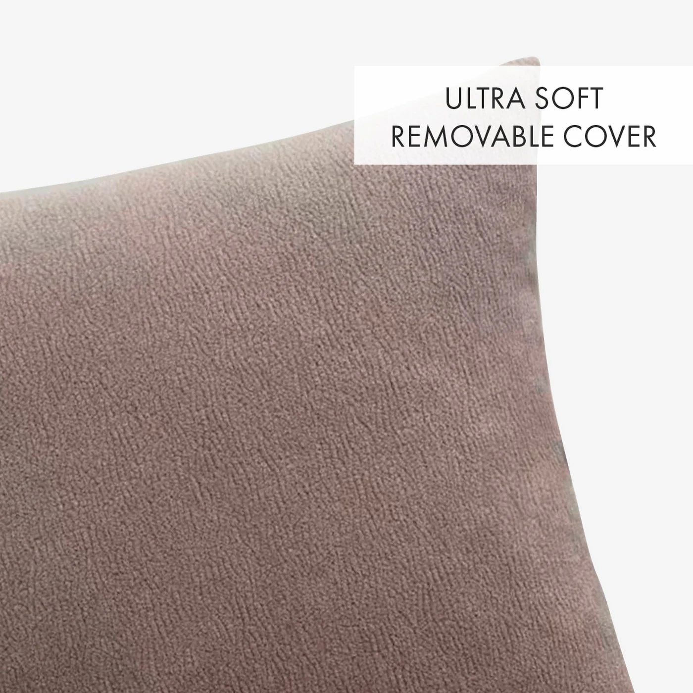 Housse De Coussin - Taupe - Malory - Image 3
