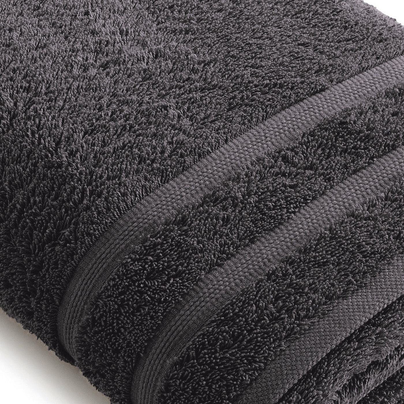 Maxi Drap De Bain - Gris Foncé - Vague - Image 5