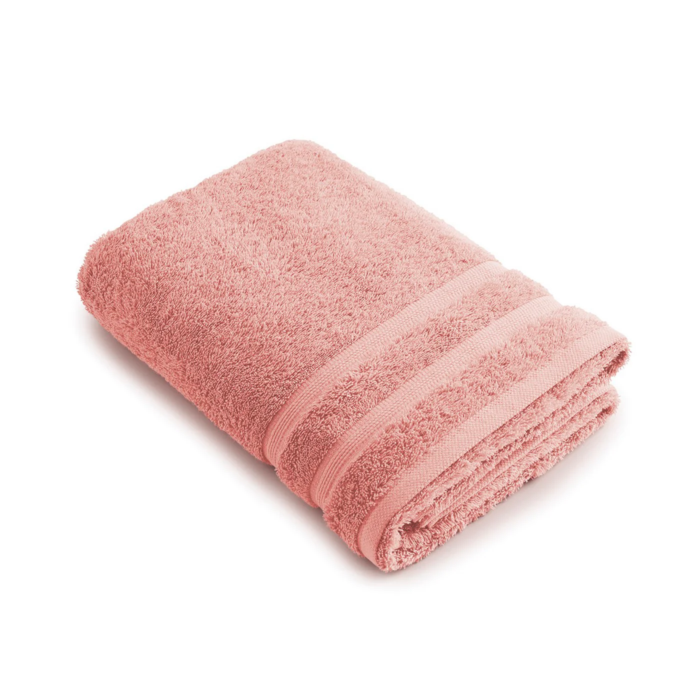 Maxi Drap De Bain - Rose Saumon - Vague - Image 2