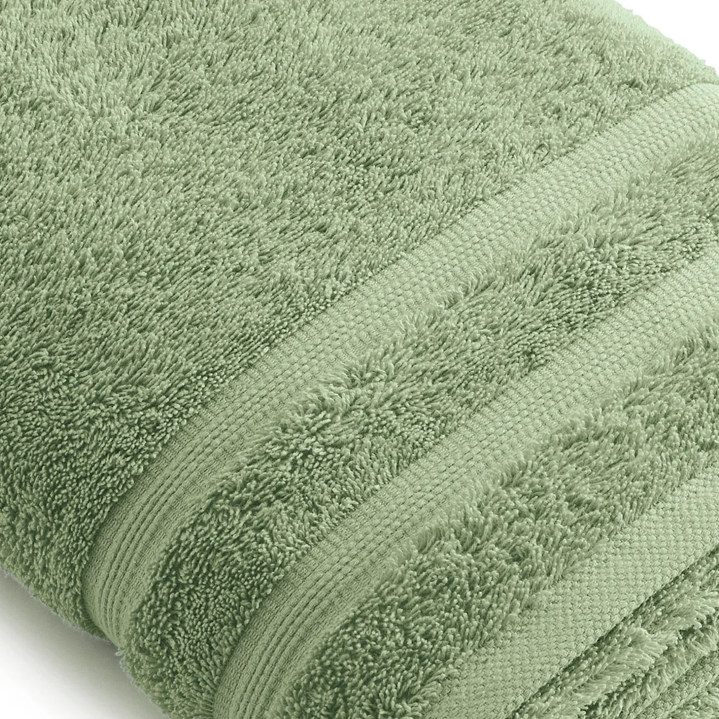Maxi Drap De Bain - Vert Amande - Vague - Image 5