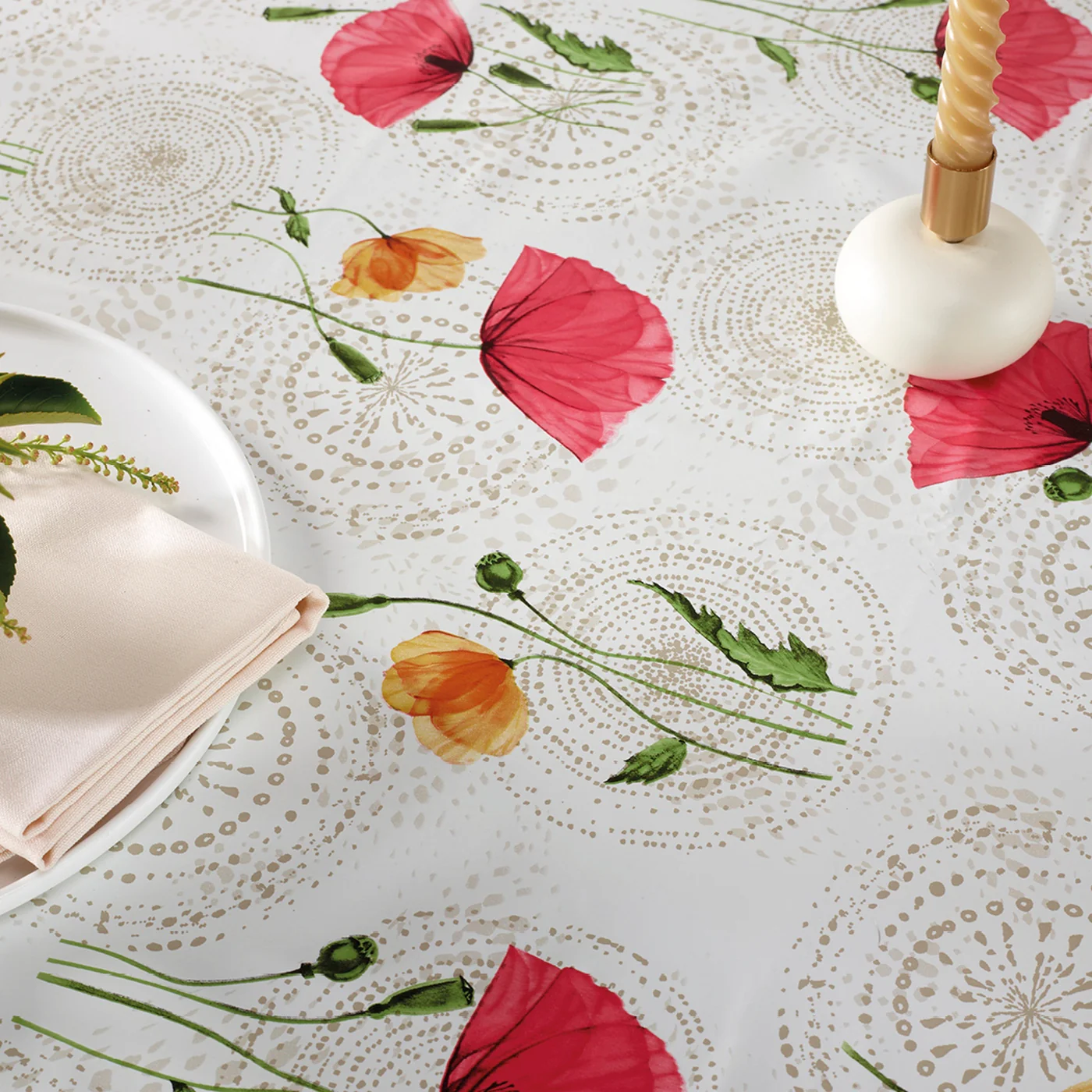 Nappe - Blanc Cassé - Papaver - Image 5