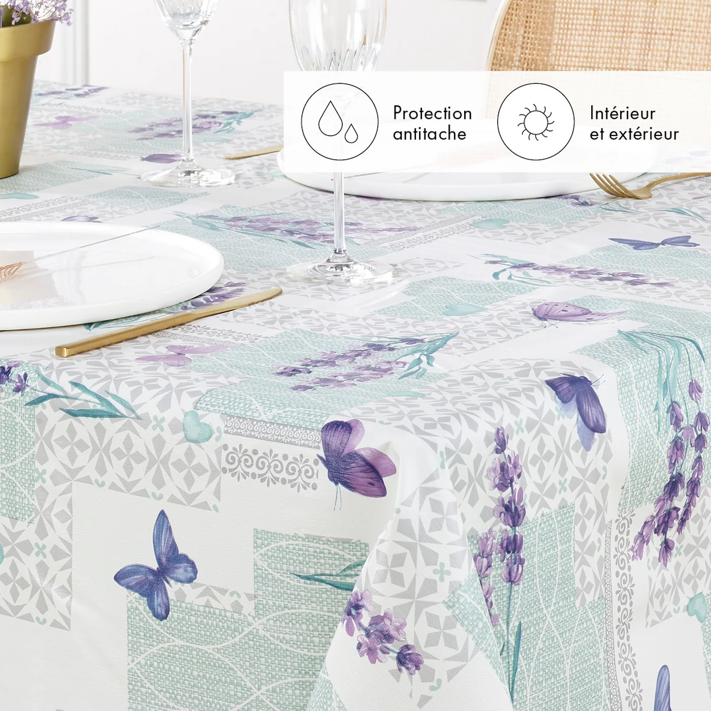 Nappe - Lavende - Bouquet De Lavande - Image 3