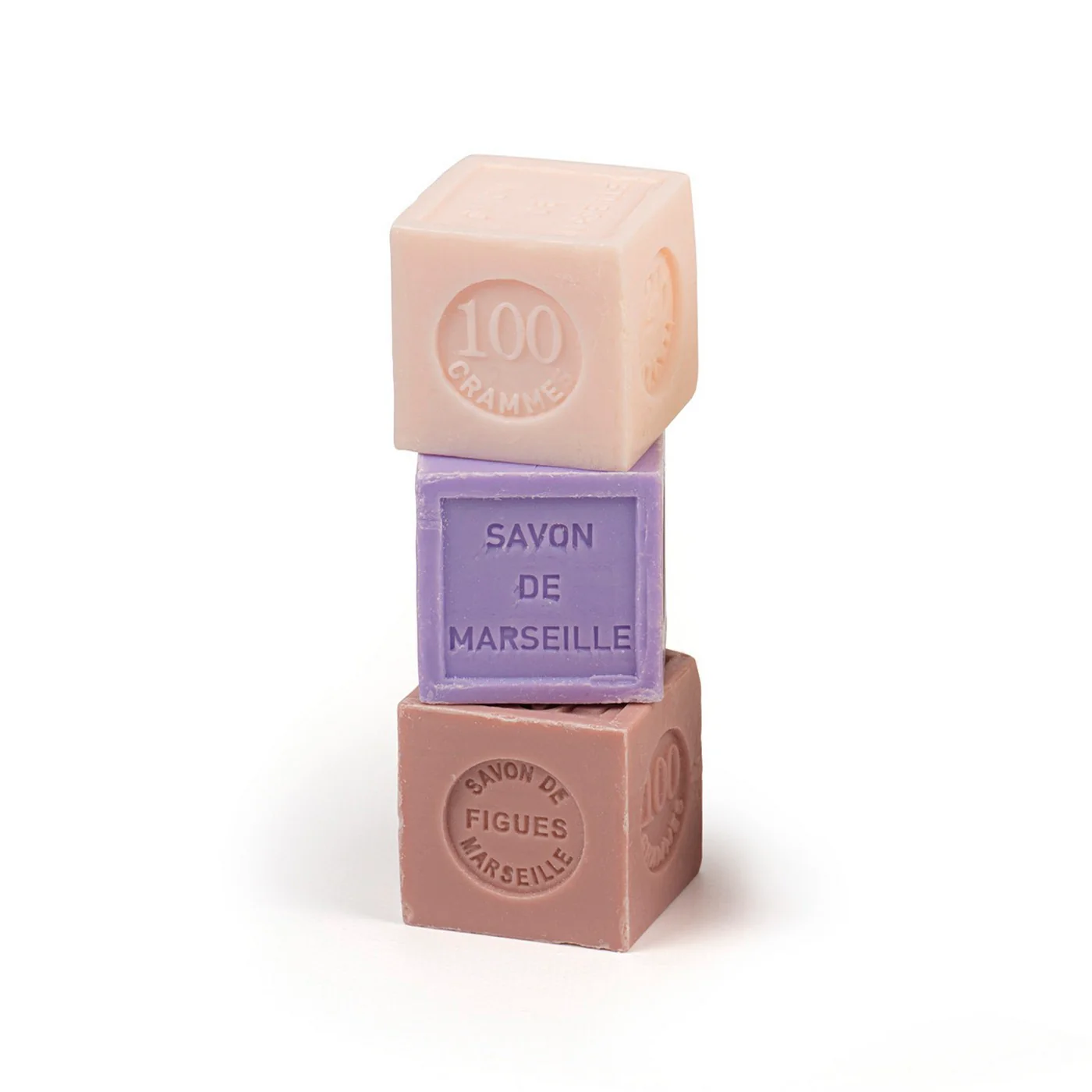 Pack De 3 Savons De Marseille Solides Fleuris - - - Image 2