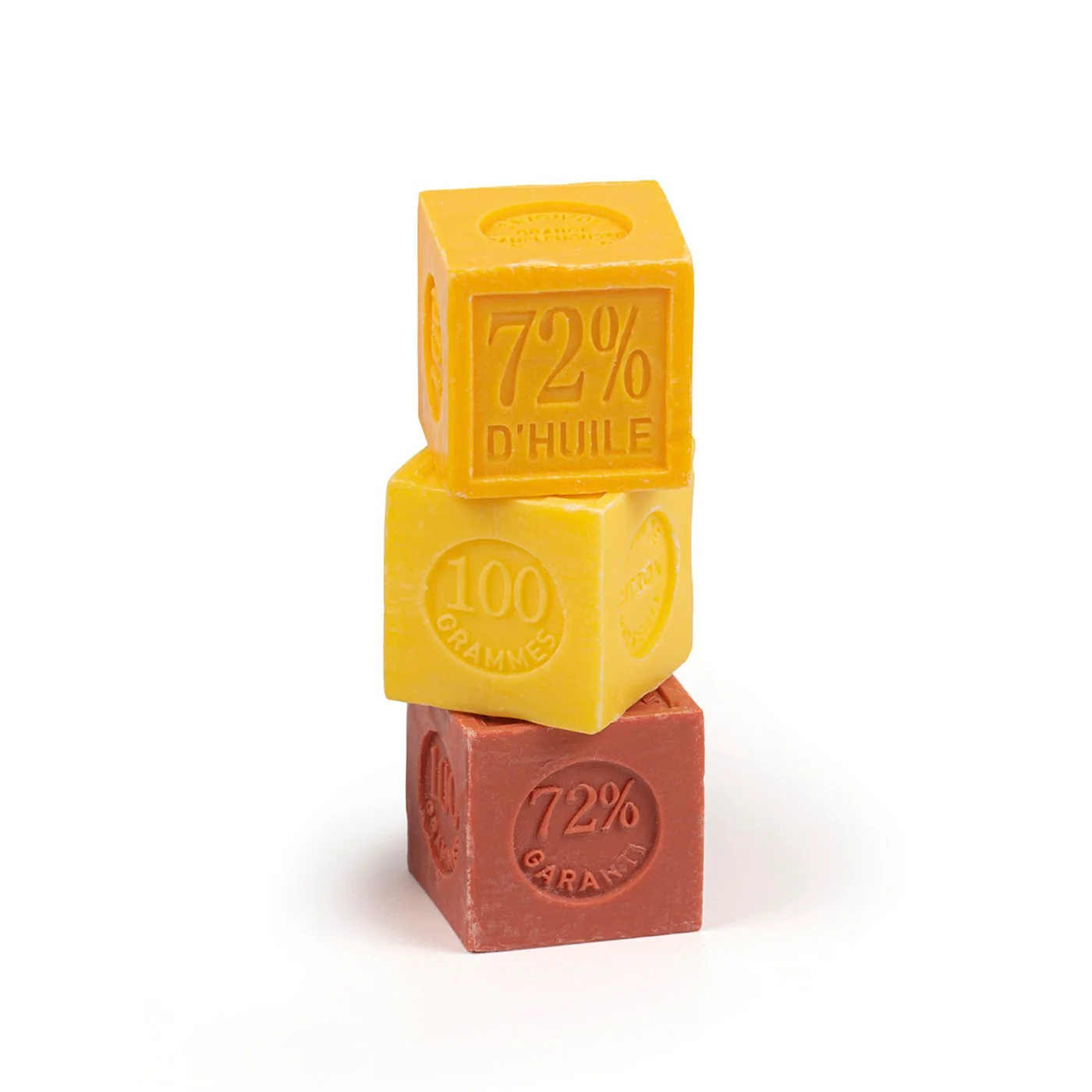 Pack De 3 Savons De Marseille Solides Fruités - - - Image 2