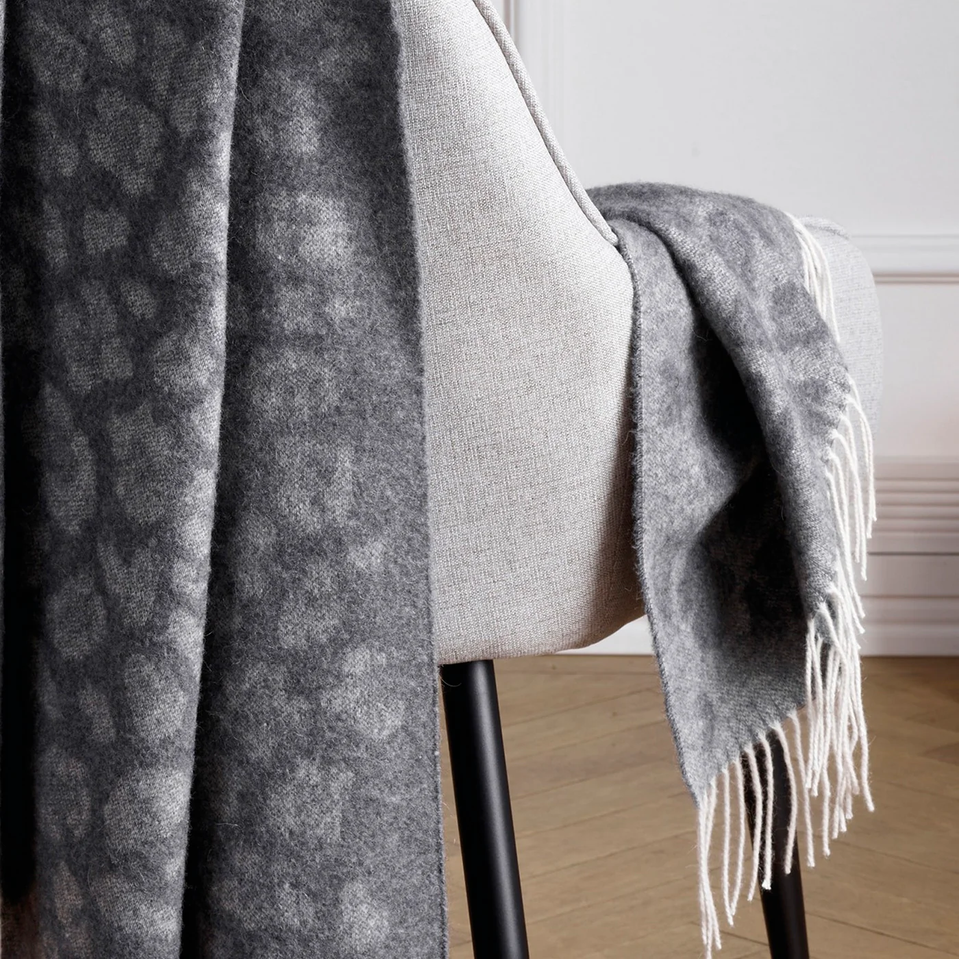 Plaid Tissé - Gris - Charlotte - Image 5