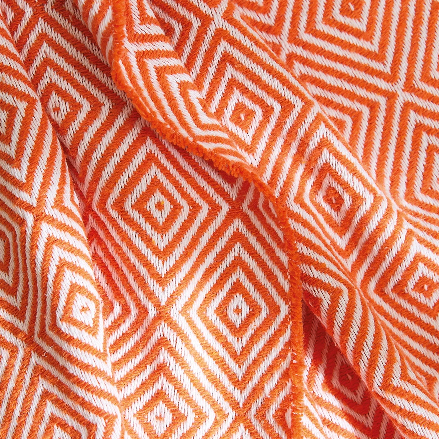 Plaid Tissé - Orange - Venise - Image 5