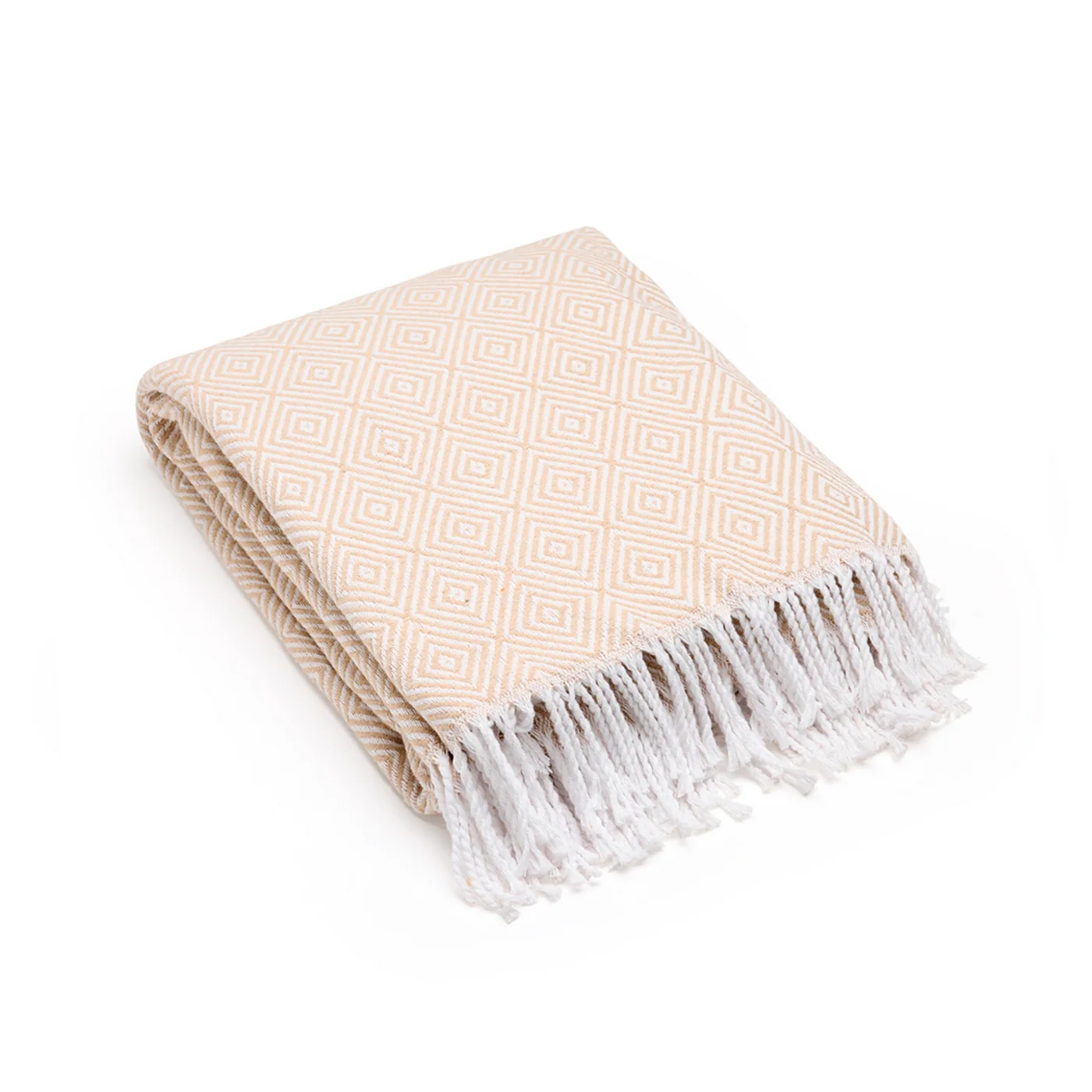 Plaid Tissé - Taupe - Venise - Image 2