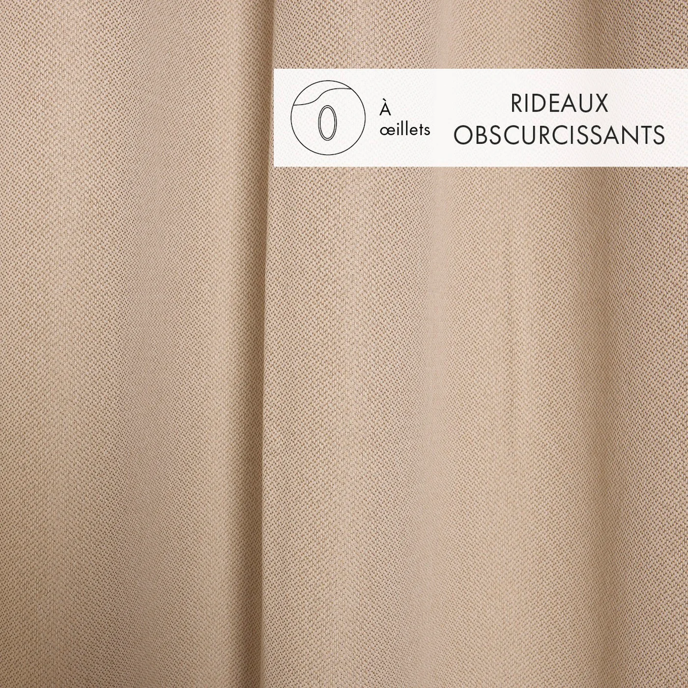 Rideau - Taupe - Lisbonne - Image 2