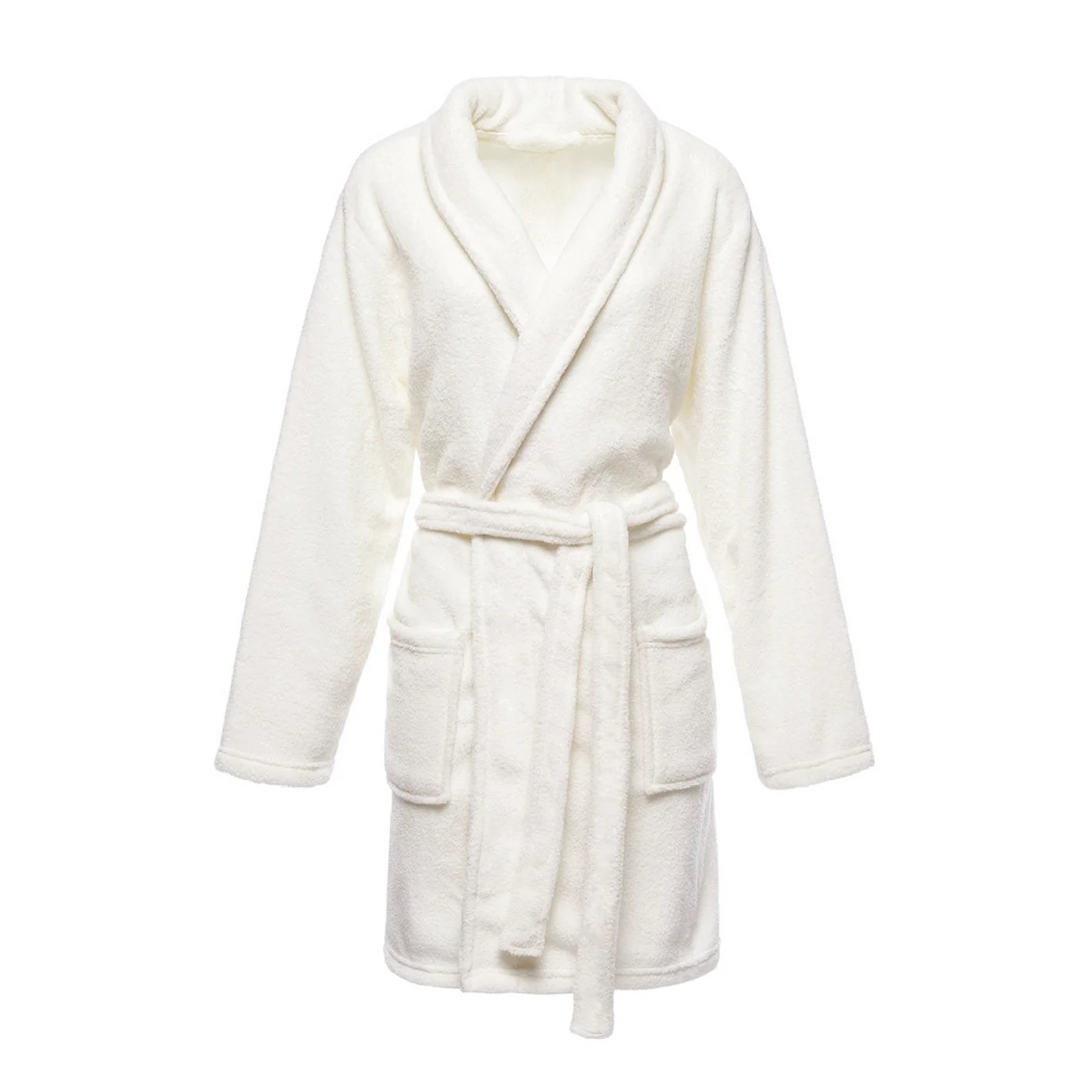 Robe De Chambre - Blanc Cassé - Uni - Image 4