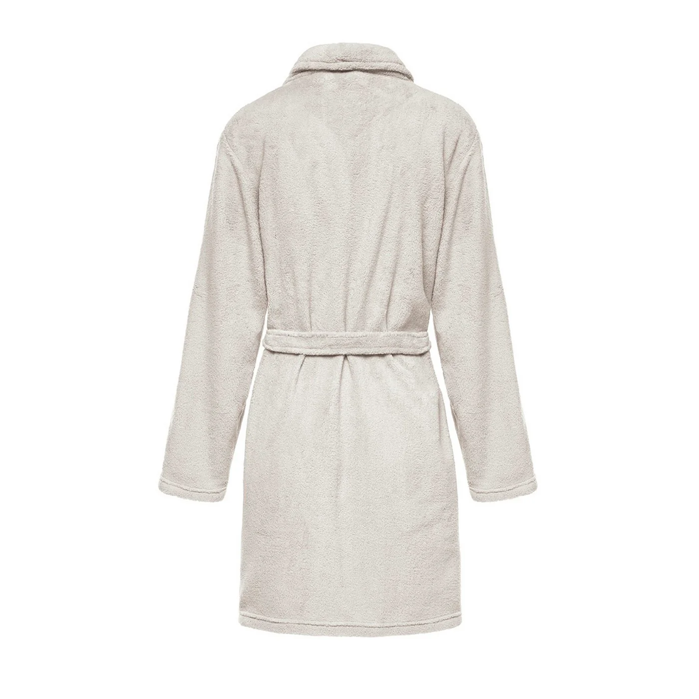 Robe De Chambre - Gris Clair - Uni - Image 3