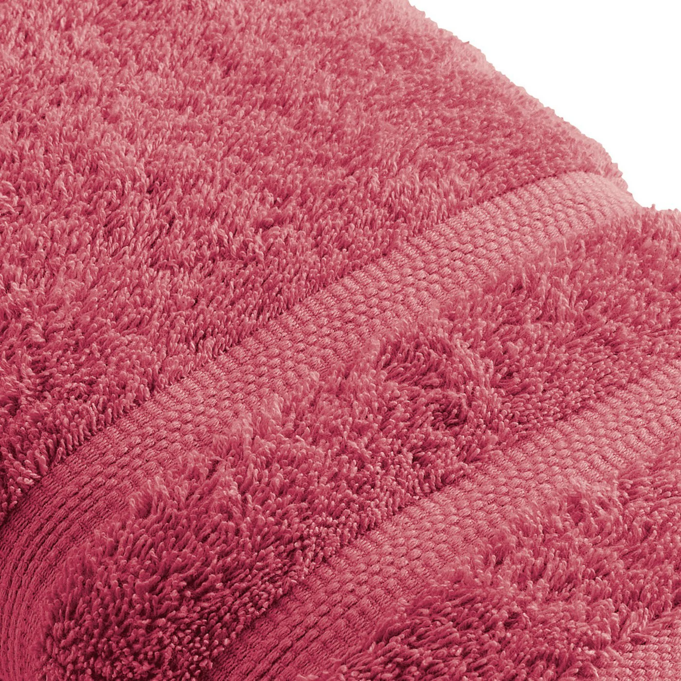 Set De 2 Draps De Bain - Rose Blush - Vague - Image 5