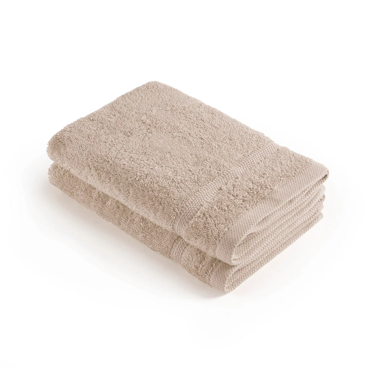 Set De 2 Essuie-Mains - Taupe - Vague - Image 2