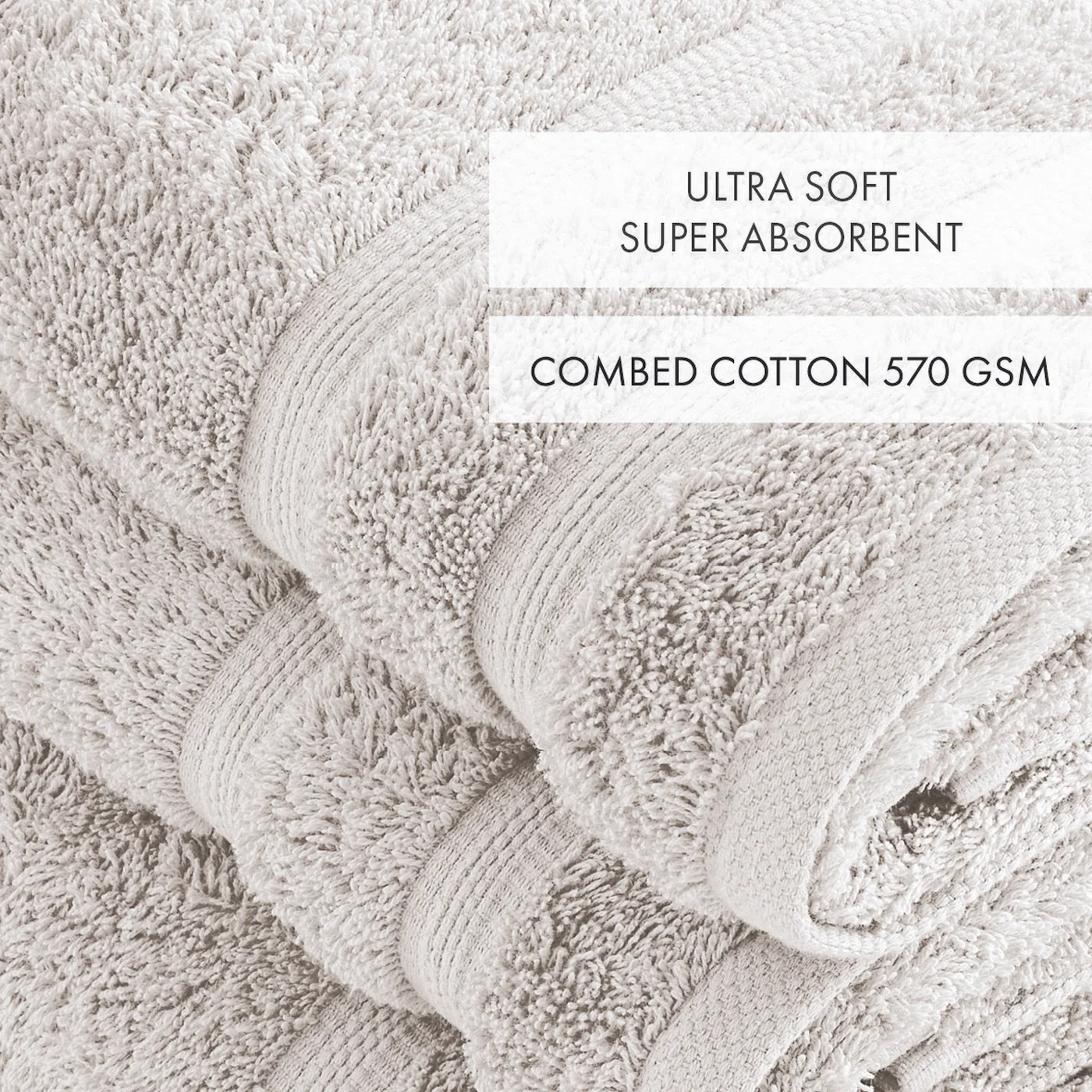 Set De 2 Serviettes Et 2 Draps De Bain - Sable - Vague - Image 4