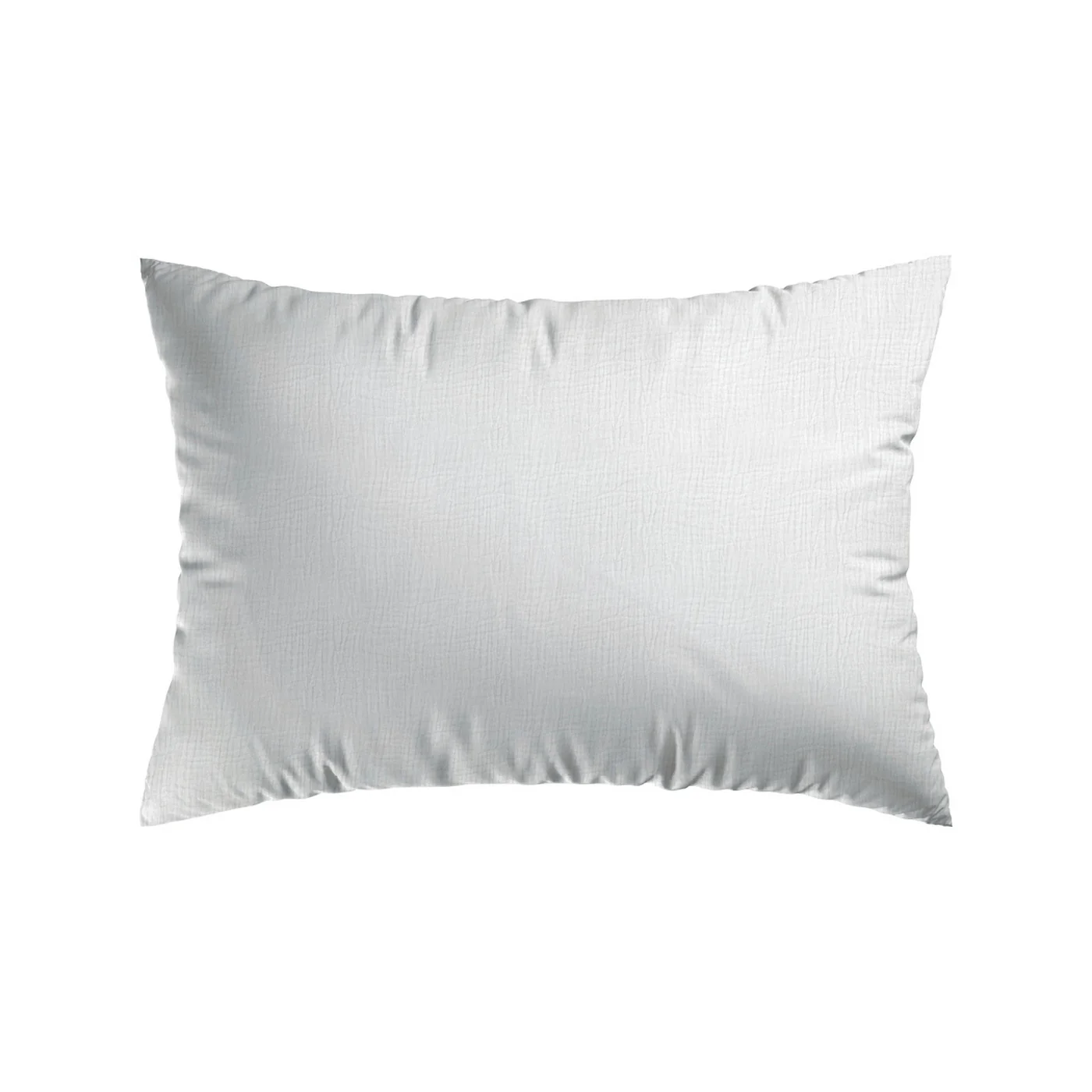 Set De 2 Taies D'Oreiller Gaze De Coton - Blanc 02 - Uni - Image 6