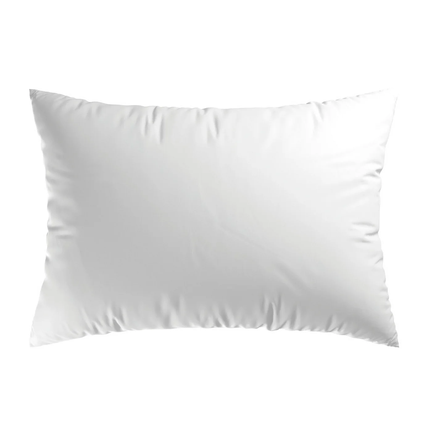 Set De 2 Taies D'Oreiller Satin De Coton - Blanc - Uni - Image 5