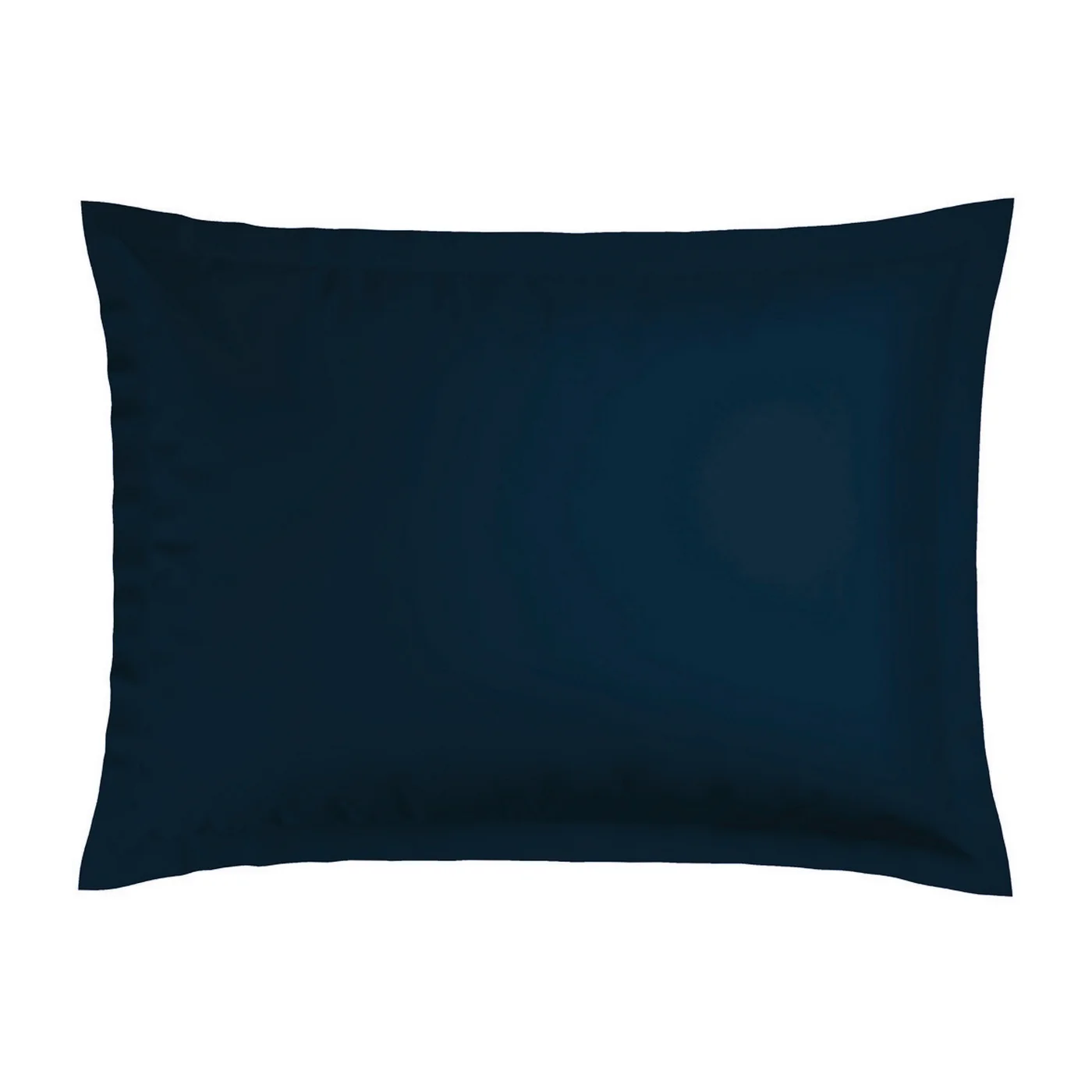 Set De 2 Taies D'Oreiller Satin De Coton - Bleu 11 - Uni - Image 5