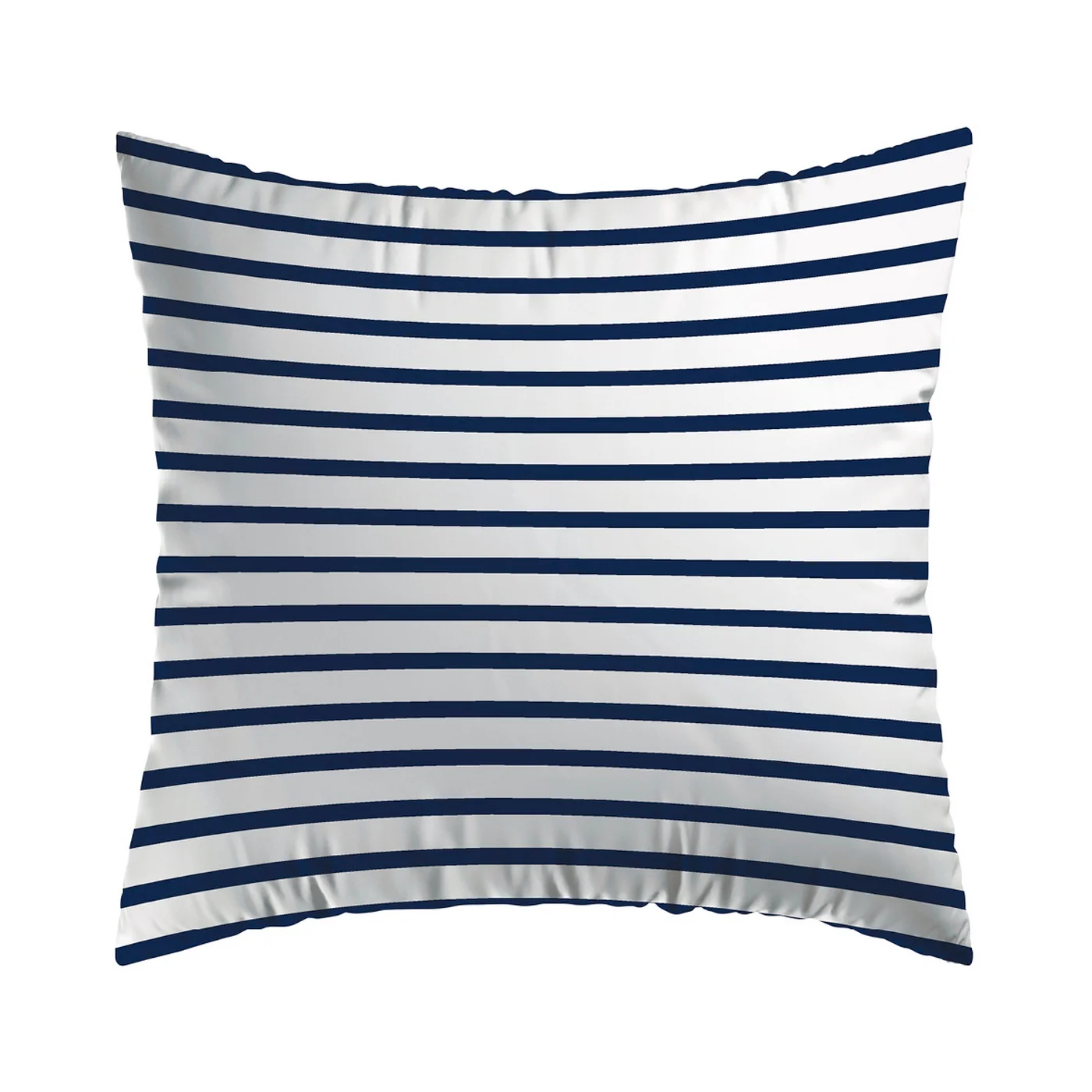 Set De 2 Taies D'Oreiller Satin De Coton - Bleu - Léna - Image 6
