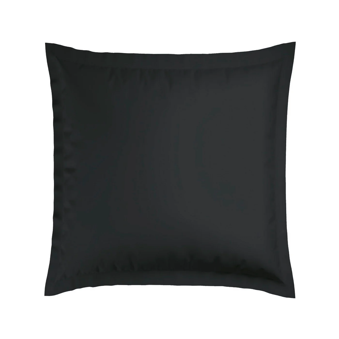 Set De 2 Taies D'Oreiller Satin De Coton Rayure Tissé Dobby - Noir - Dobby Stripe Woven - Image 7