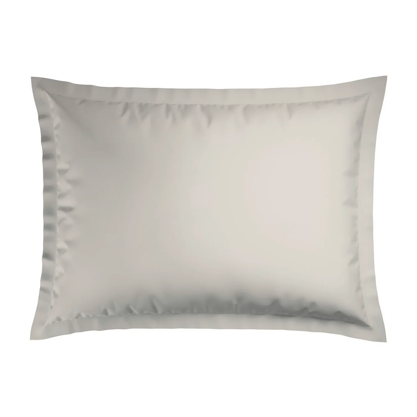 Set De 2 Taies D'Oreiller Satin De Coton Rayure Tissé Dobby - Taupe - Dobby Stripe Woven - Image 6