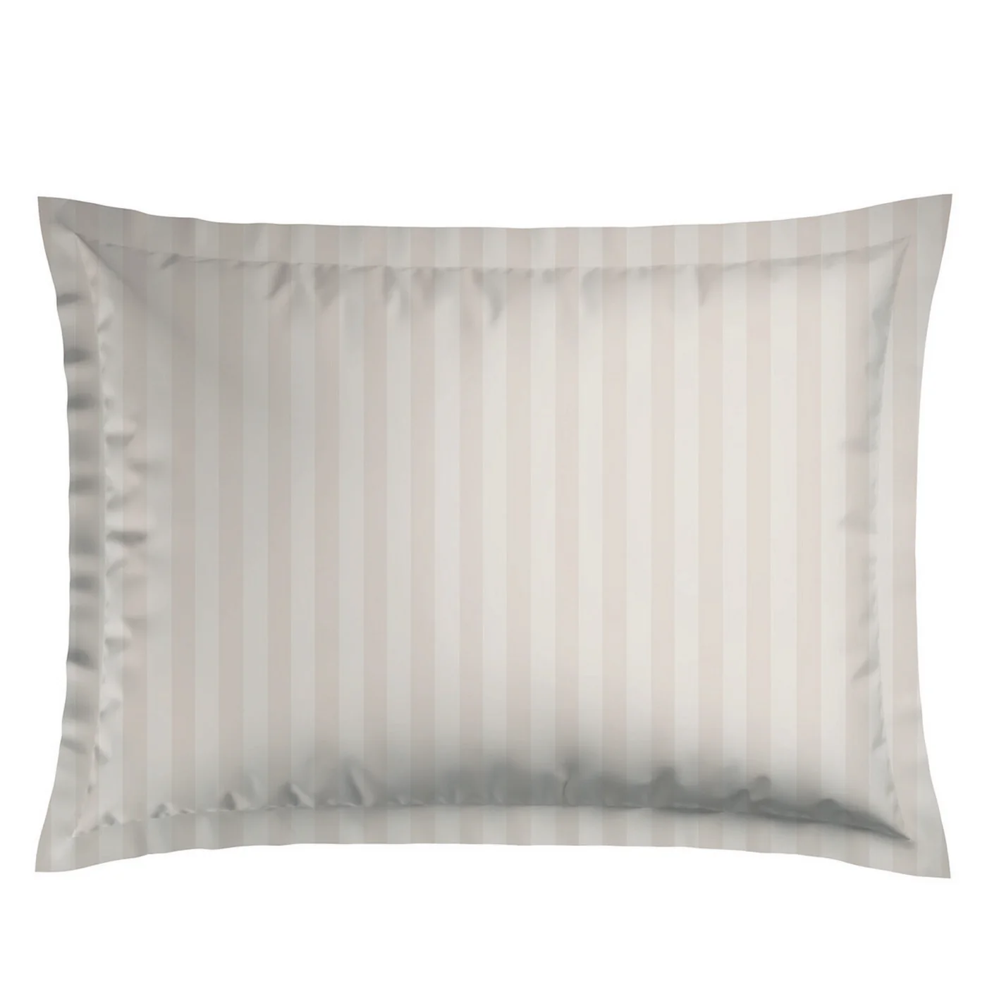 Set De 2 Taies D'Oreiller Satin De Coton - Taupe - Damask Floralia - Image 6