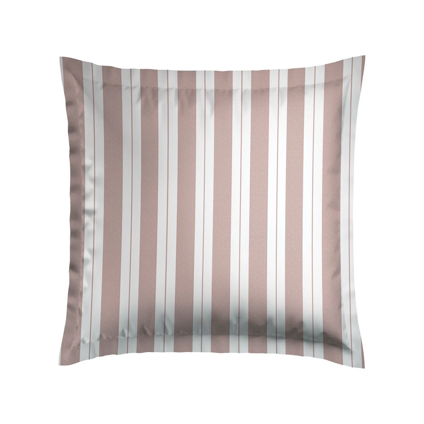 Set De 2 Taies D'Oreiller Satin De Coton - Vieux Rose - Noémie - Image 3