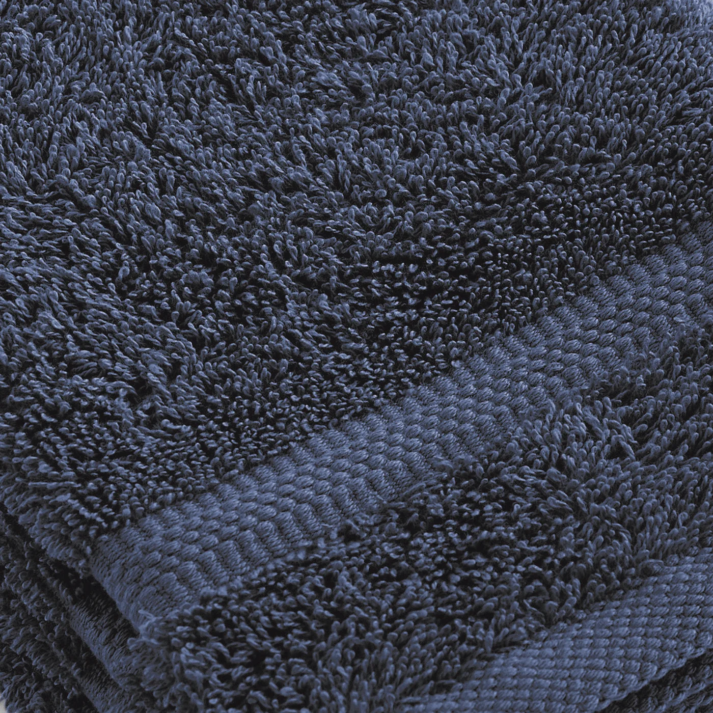 Set De 4 Gants De Toilette - Bleu Marine - Vague - Image 5