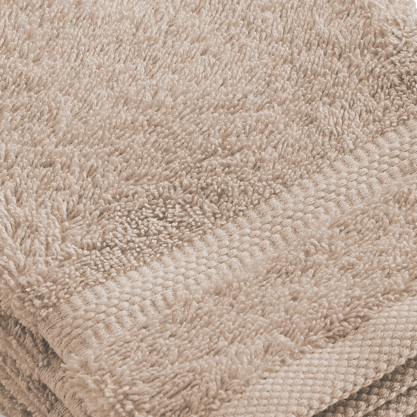 Set De 4 Gants De Toilette - Taupe - Vague - Image 5