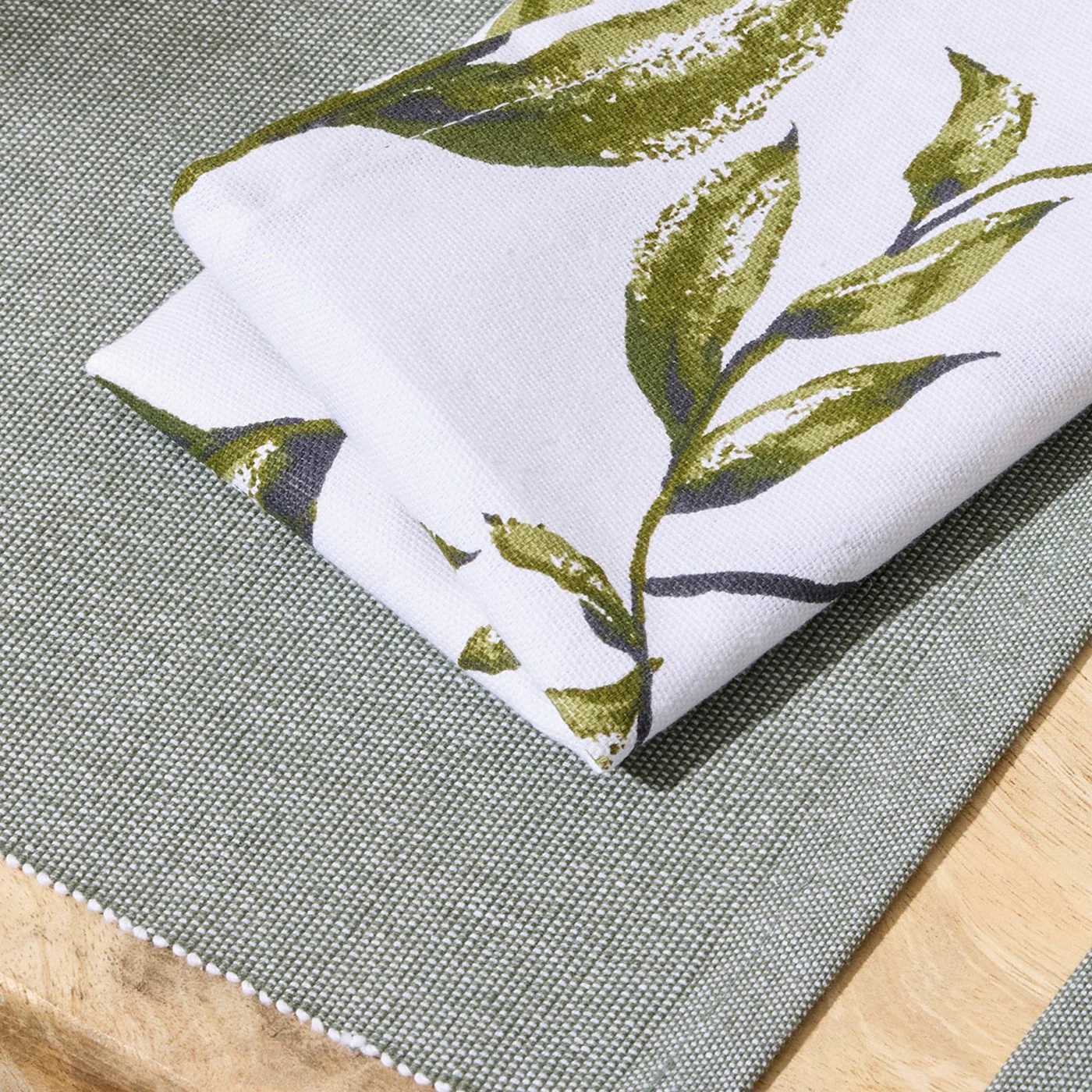 Set De 6 Serviettes - Coton - Blanc - Image 4