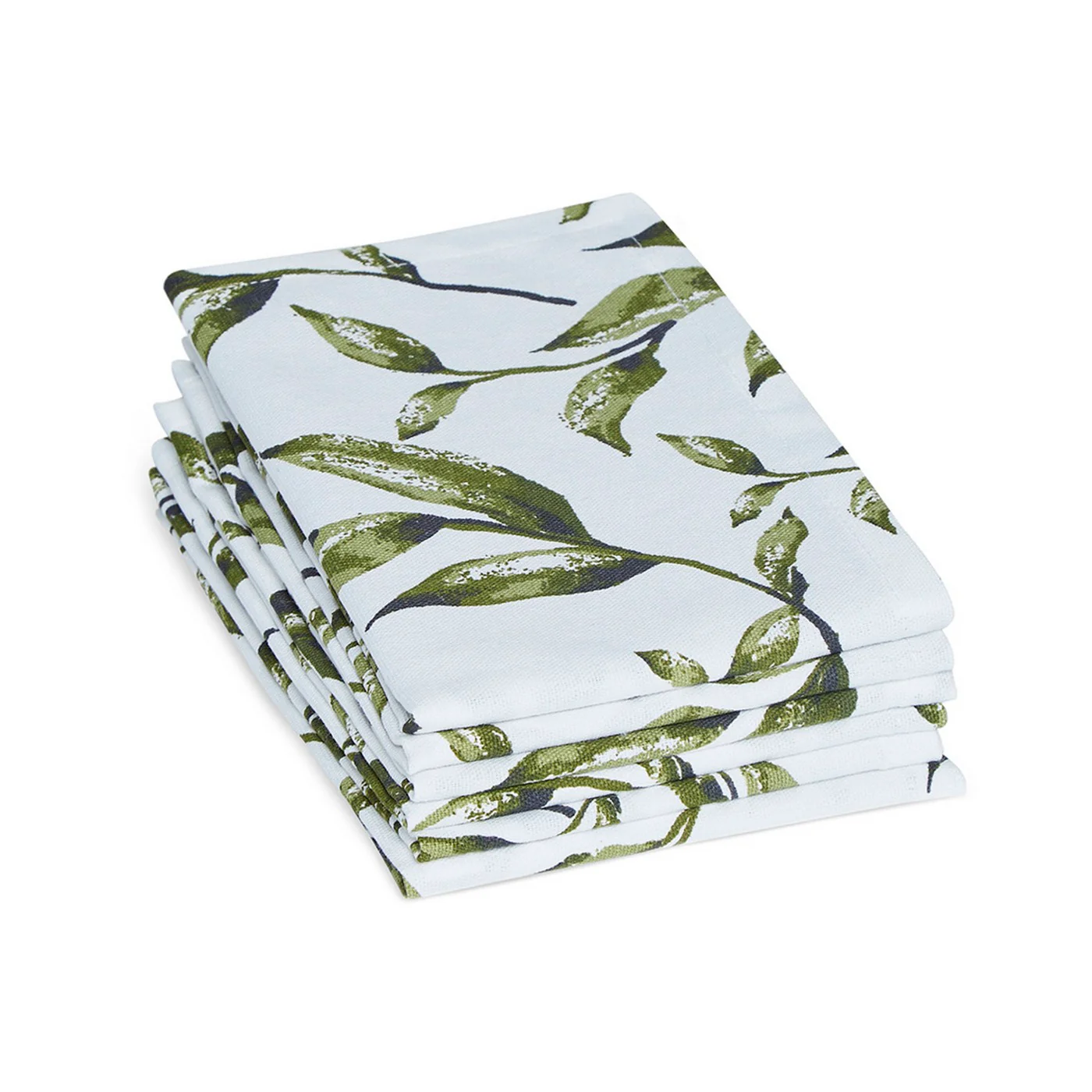 Set De 6 Serviettes - Coton - Blanc - Image 5